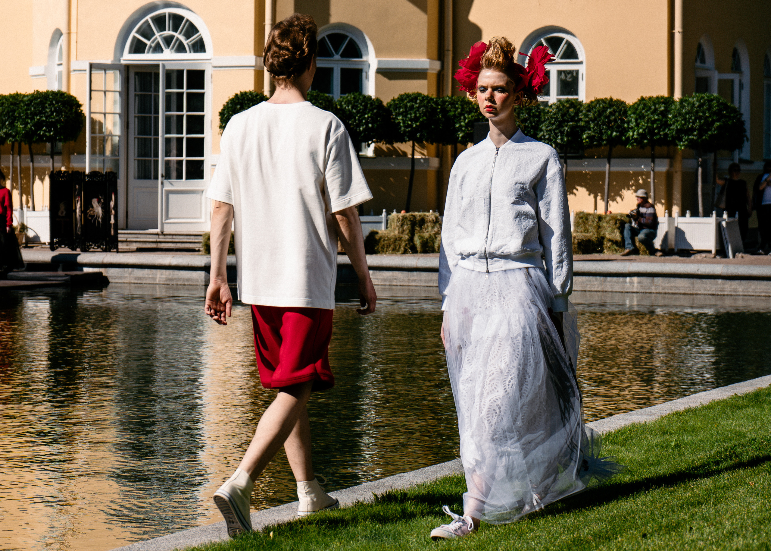 Фоторепортаж с модного показа в Царском селе. Высокая нота. Семейный и свадебный фотограф в Санкт-Петербурге Соколов| портреты, репортаж, коммерческая съемка