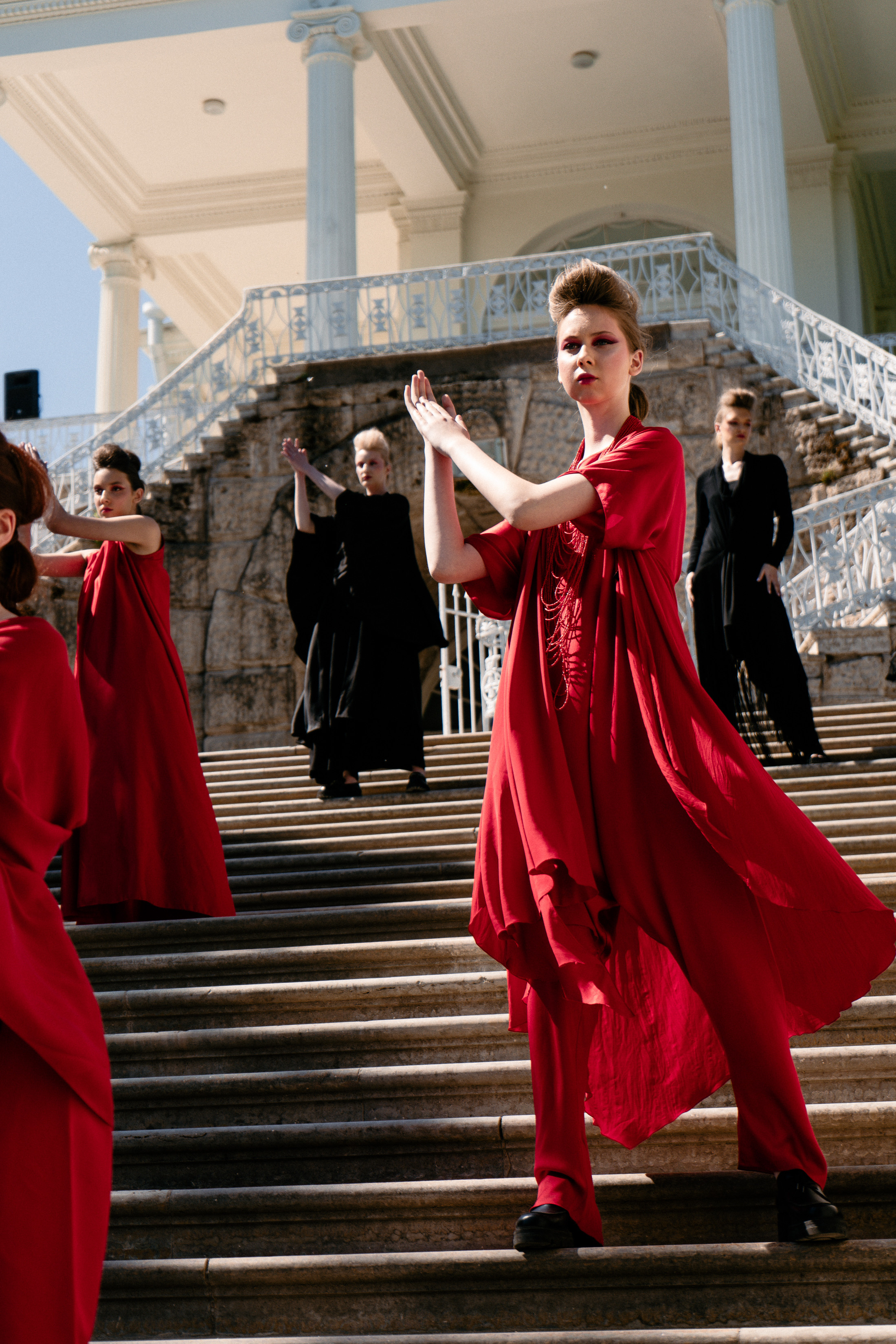 Фоторепортаж с модного показа в Царском селе. Высокая нота. Семейный и свадебный фотограф в Санкт-Петербурге Соколов| портреты, репортаж, коммерческая съемка