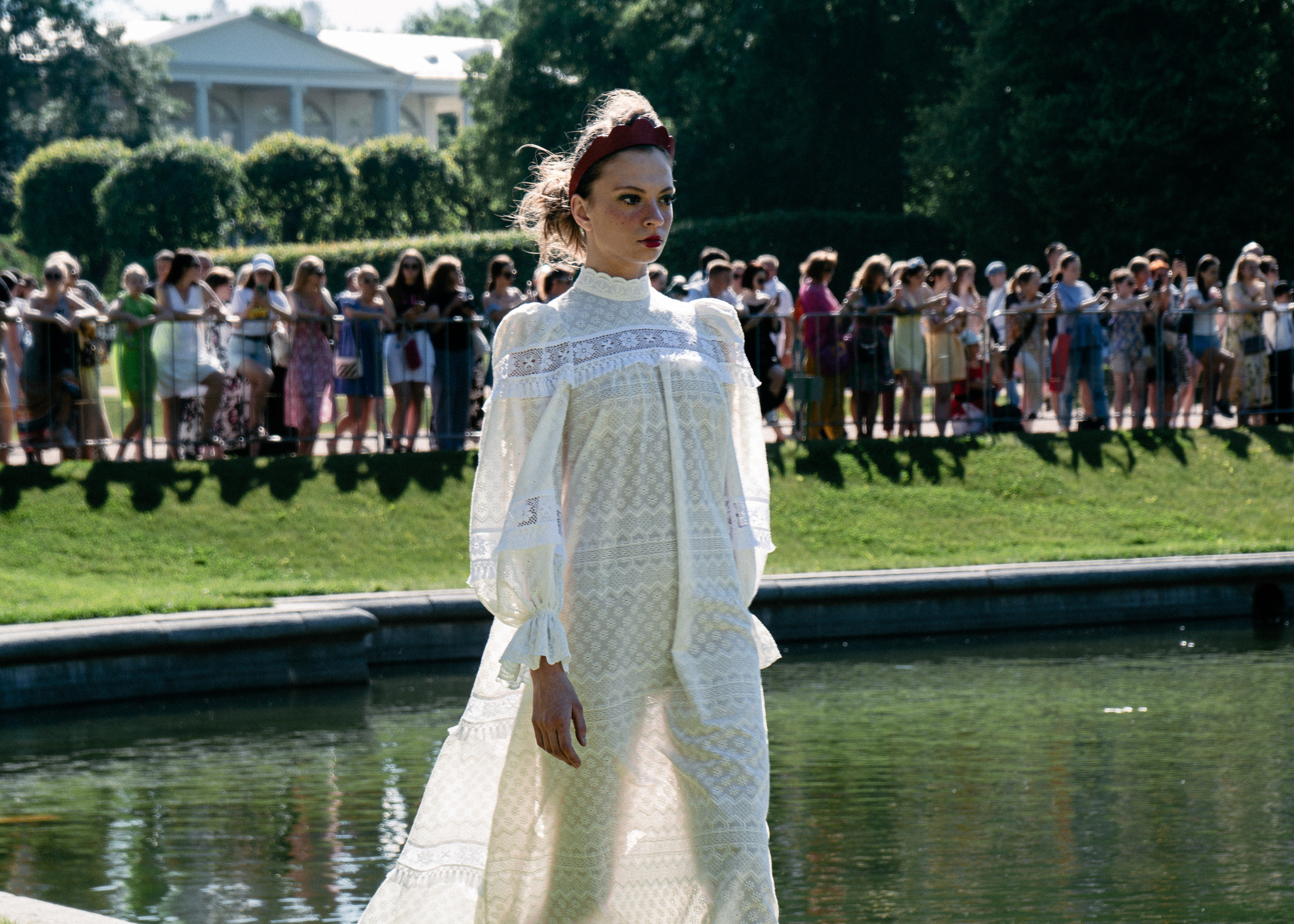 Фоторепортаж с модного показа в Царском селе. Высокая нота. Семейный и свадебный фотограф в Санкт-Петербурге Соколов| портреты, репортаж, коммерческая съемка