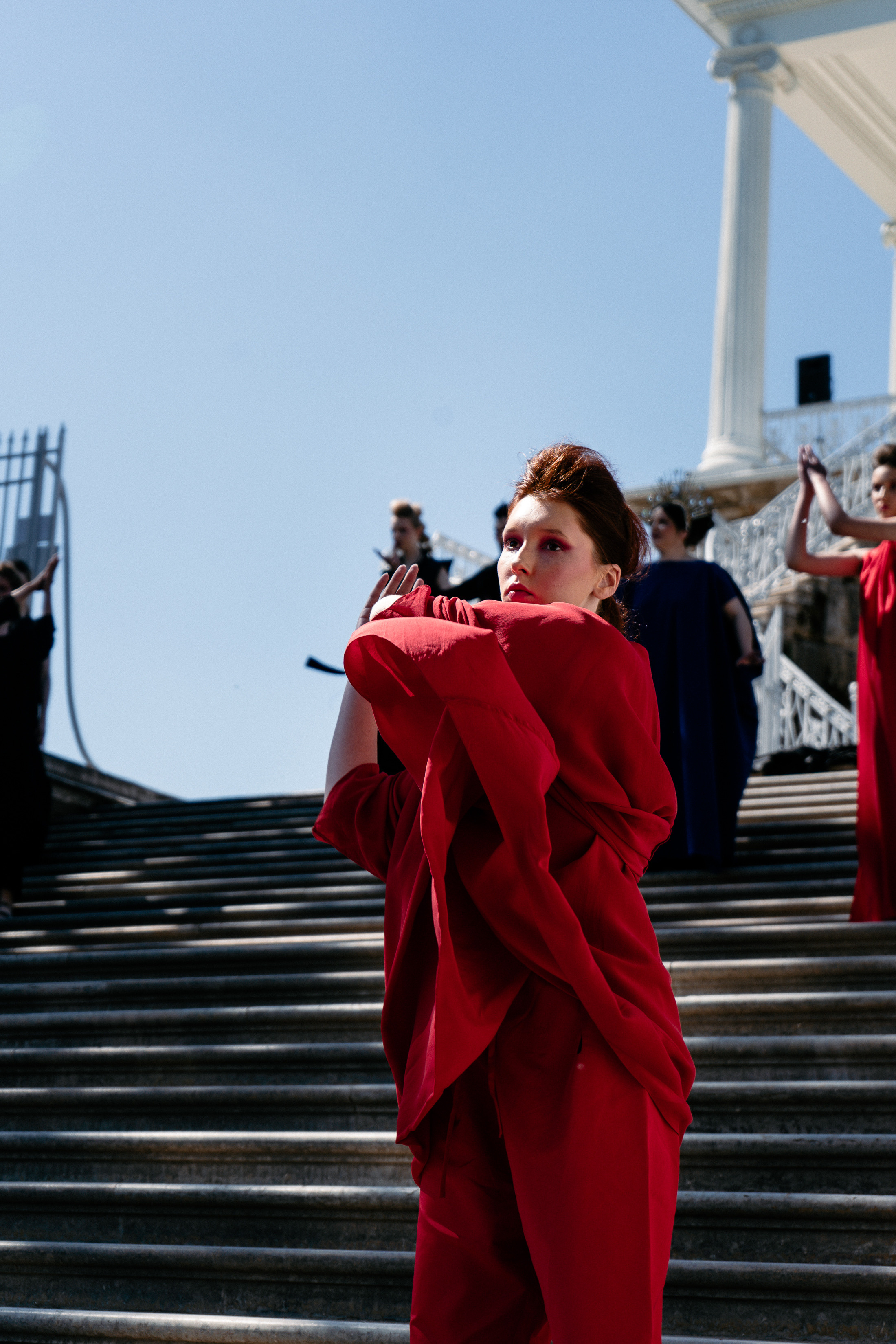 Фоторепортаж с модного показа в Царском селе. Высокая нота. Семейный и свадебный фотограф в Санкт-Петербурге Соколов| портреты, репортаж, коммерческая съемка