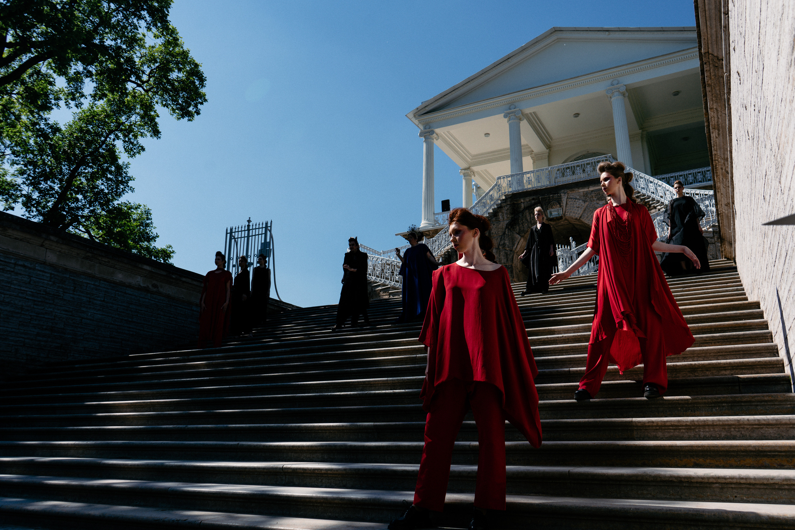 Фоторепортаж с модного показа в Царском селе. Высокая нота. Семейный и свадебный фотограф в Санкт-Петербурге Соколов| портреты, репортаж, коммерческая съемка