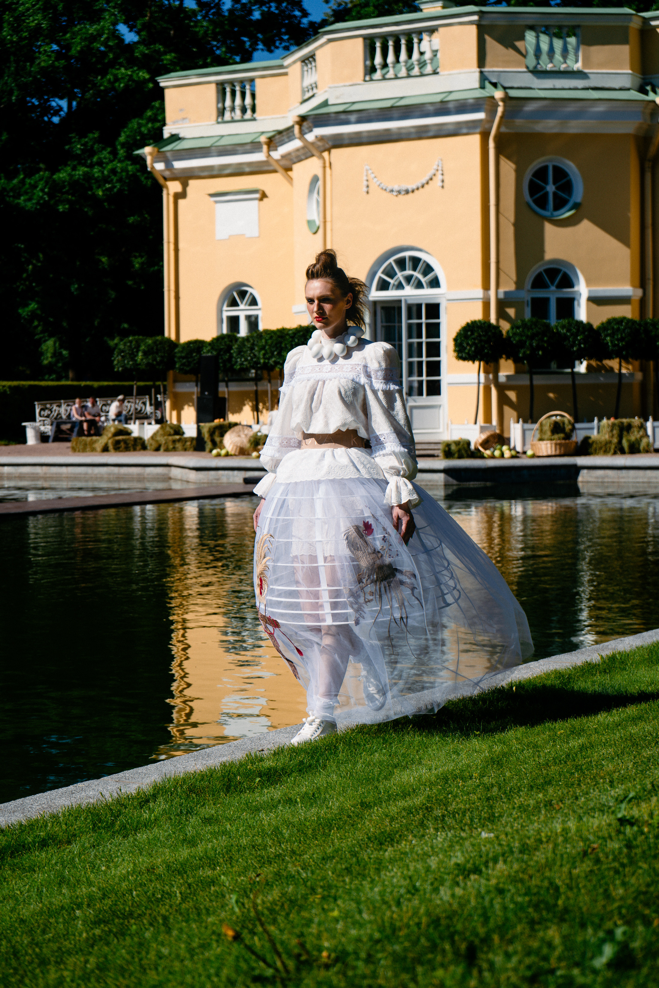 Фоторепортаж с модного показа в Царском селе. Высокая нота. Семейный и свадебный фотограф в Санкт-Петербурге Соколов| портреты, репортаж, коммерческая съемка