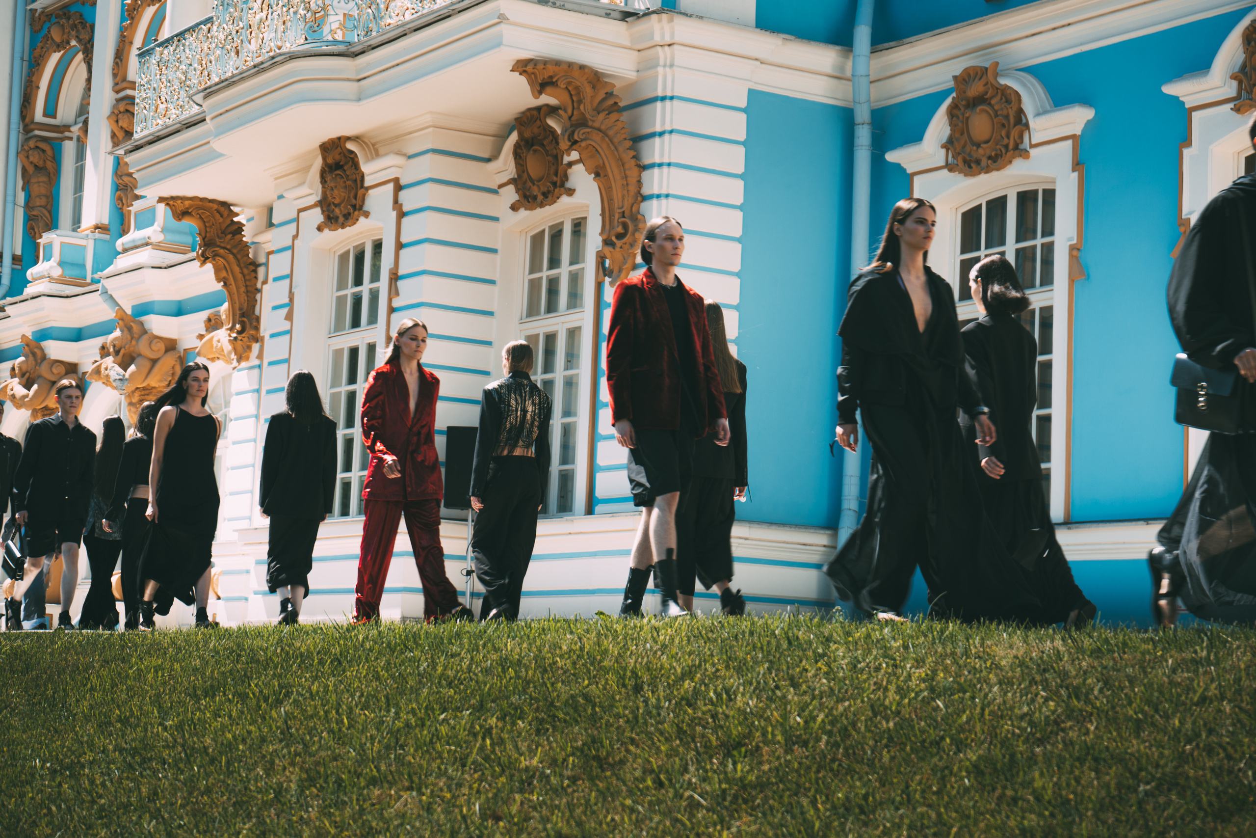 Фоторепортаж с модного показа в Царском селе. Высокая нота. Семейный и свадебный фотограф в Санкт-Петербурге Соколов| портреты, репортаж, коммерческая съемка