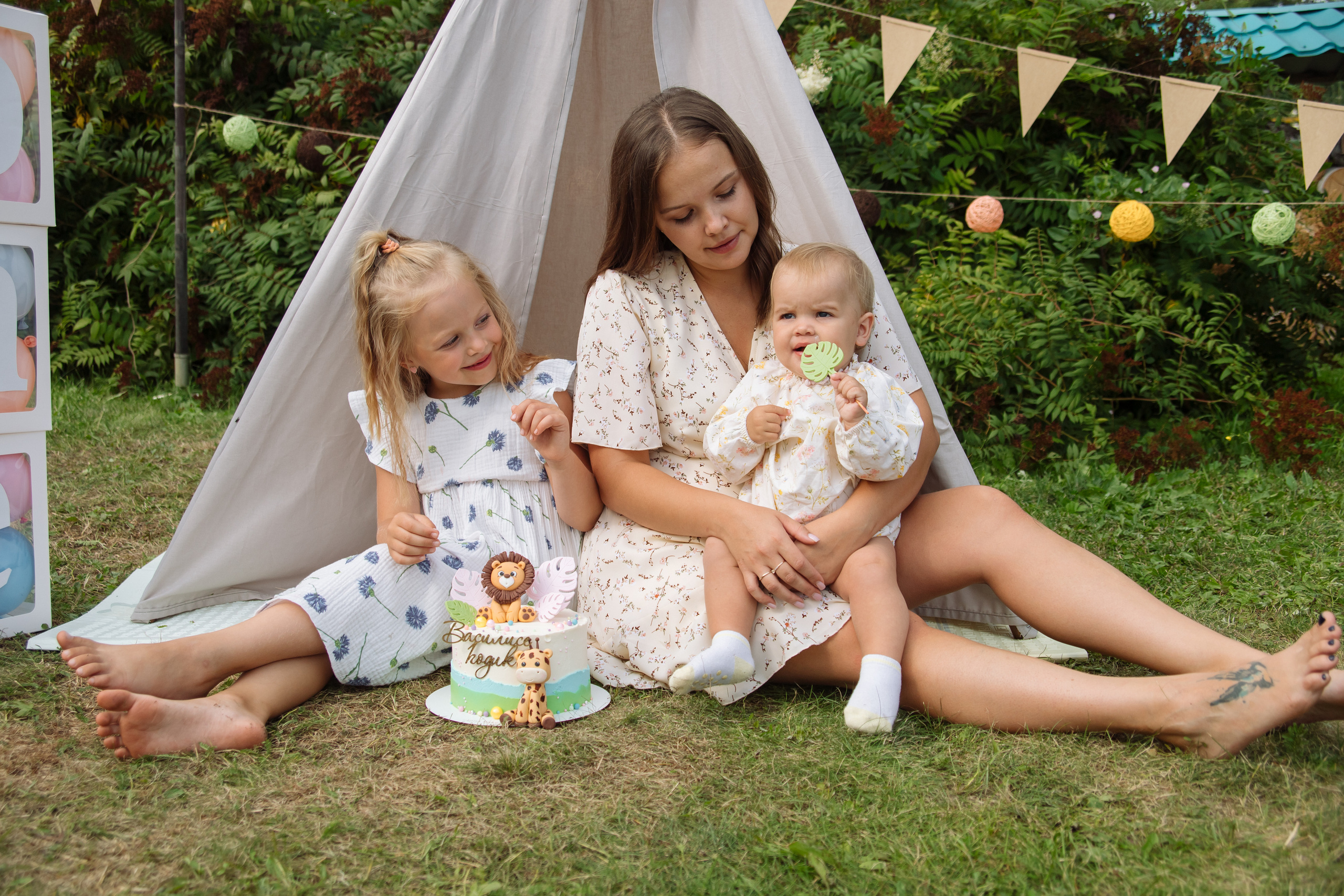 Годик Василисы. Женский и семейный фотограф в Томске Алиса Качан