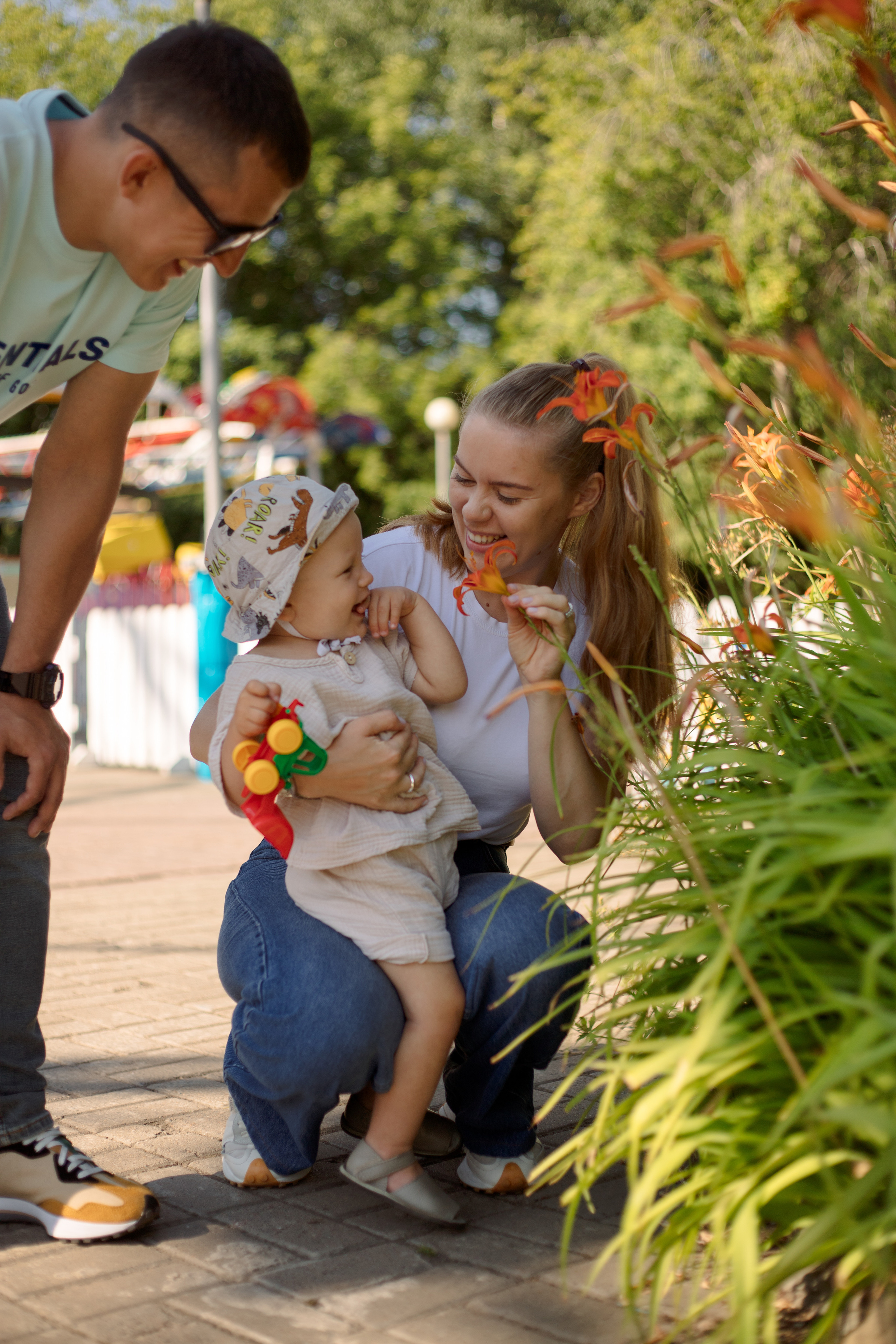 Наташа с семьей. Женский и семейный фотограф в Томске Алиса Качан