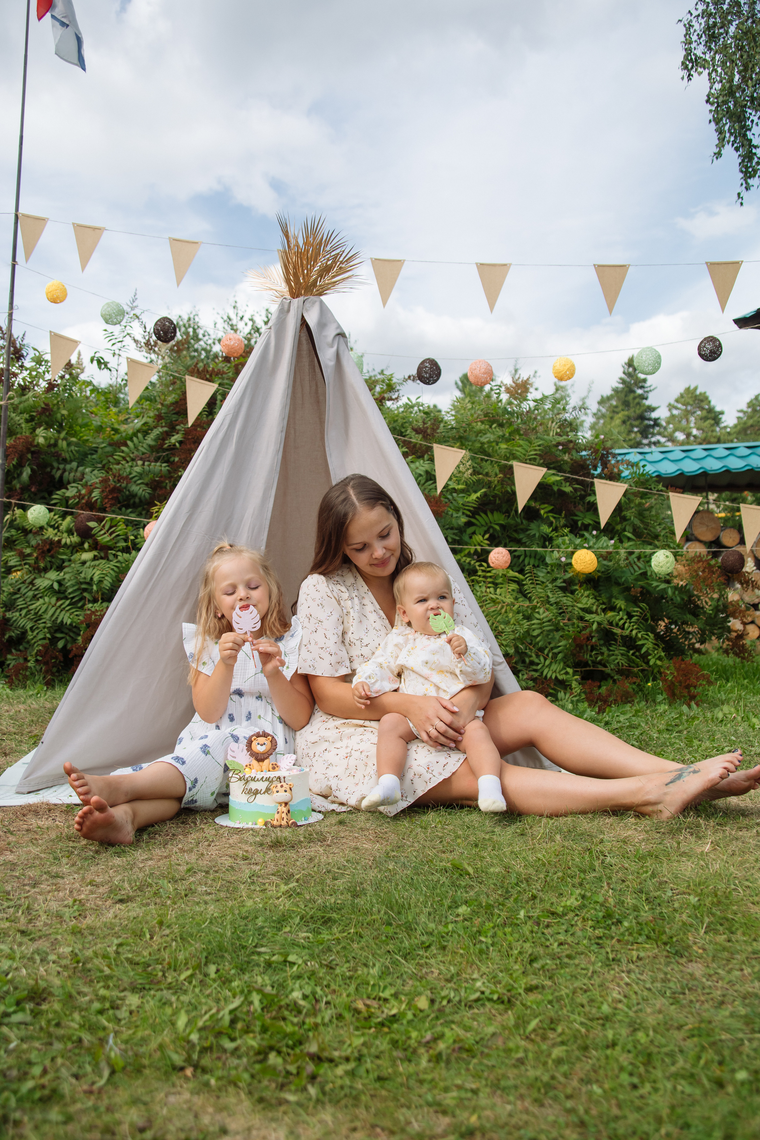 Годик Василисы. Женский и семейный фотограф в Томске Алиса Качан