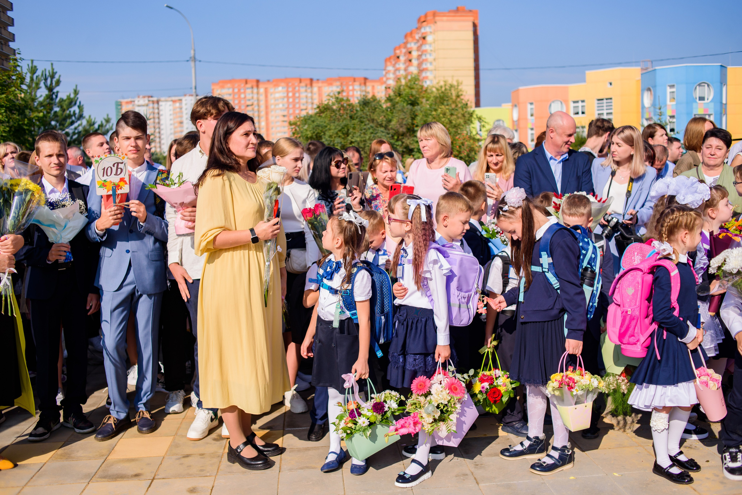 1-е сентября 2023. Фотограф Юлия Попова