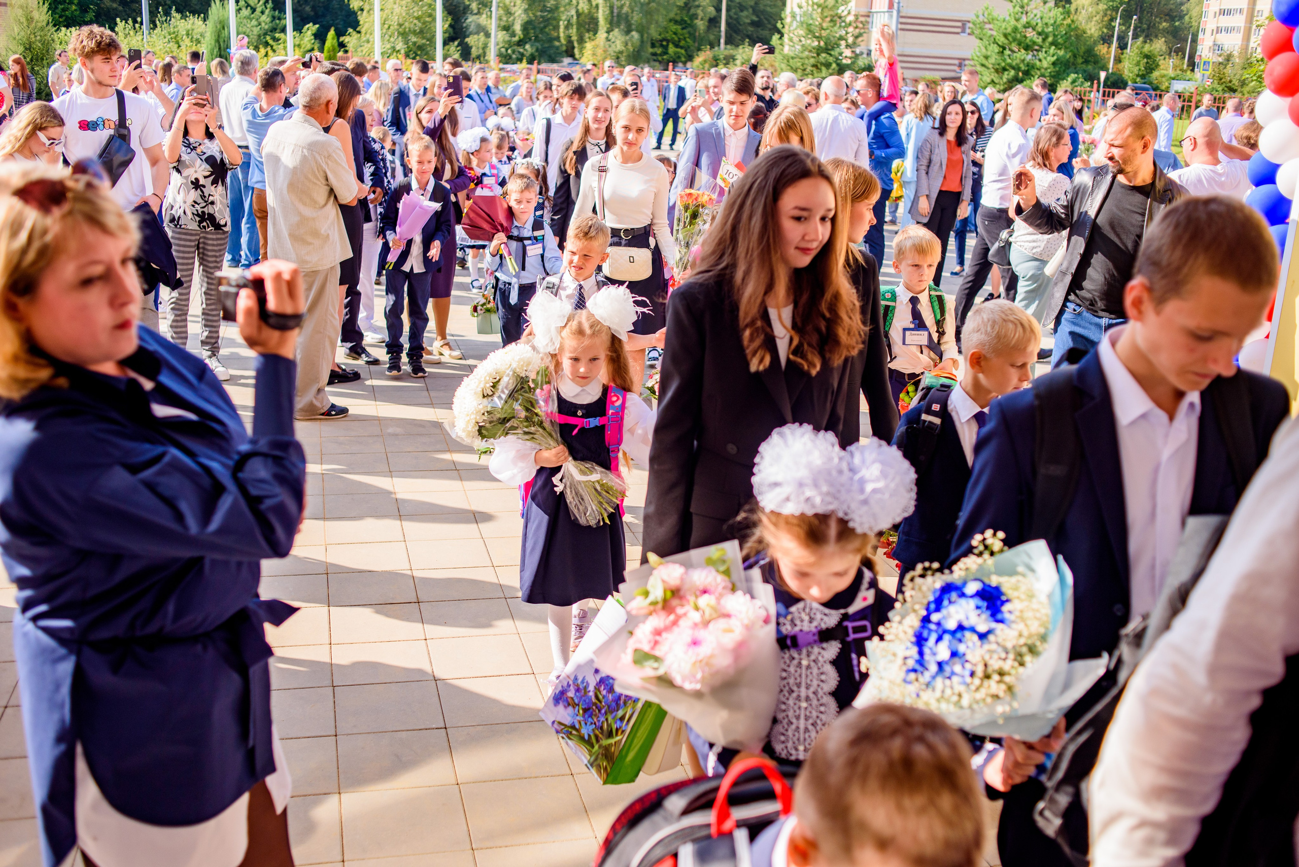 1-е сентября 2023. Фотограф Юлия Попова