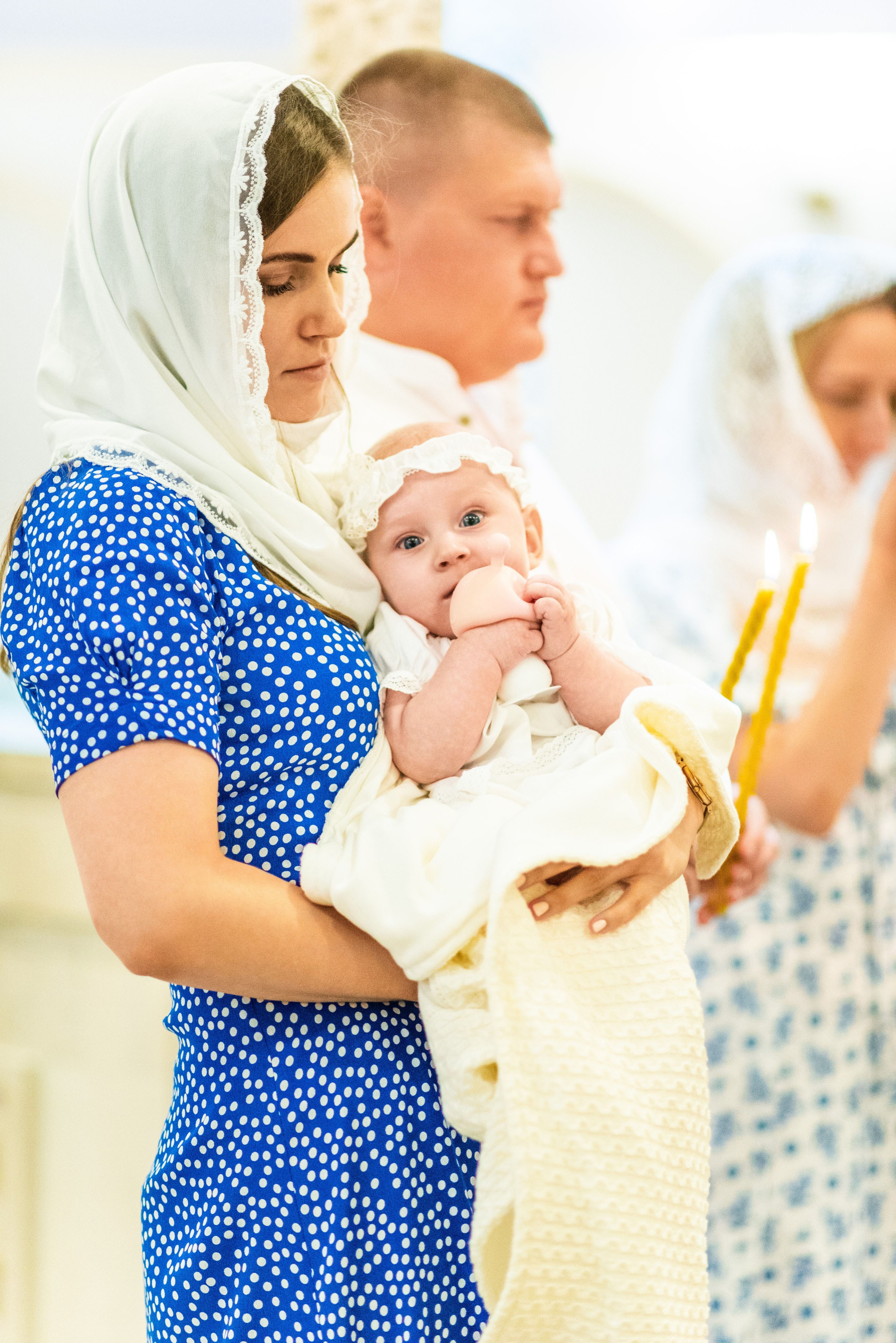 Крещении Ксении. Фотограф Юлия Попова