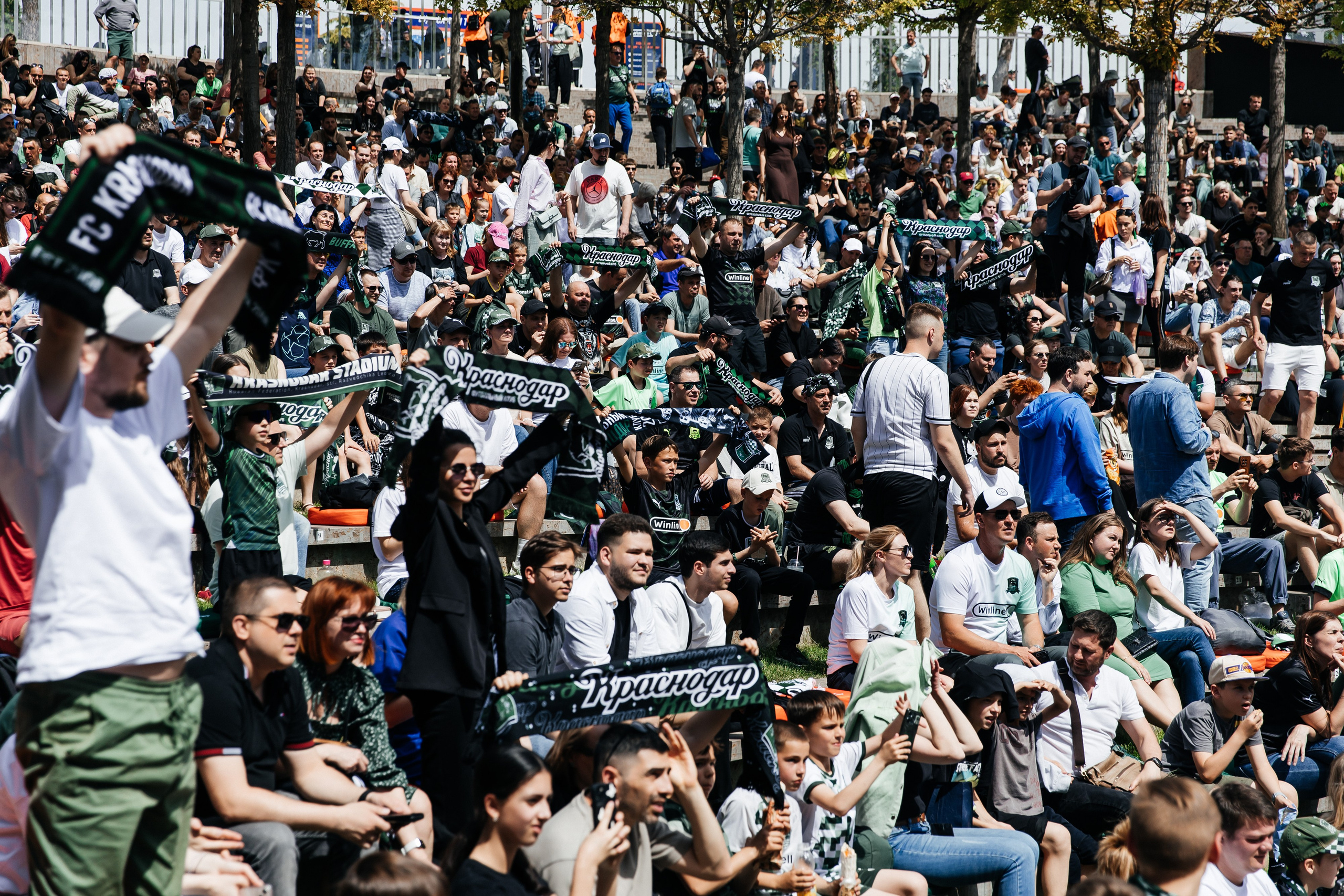 Болельщики фк Краснодара. Фотограф в Краснодаре Алла Потоцкая
