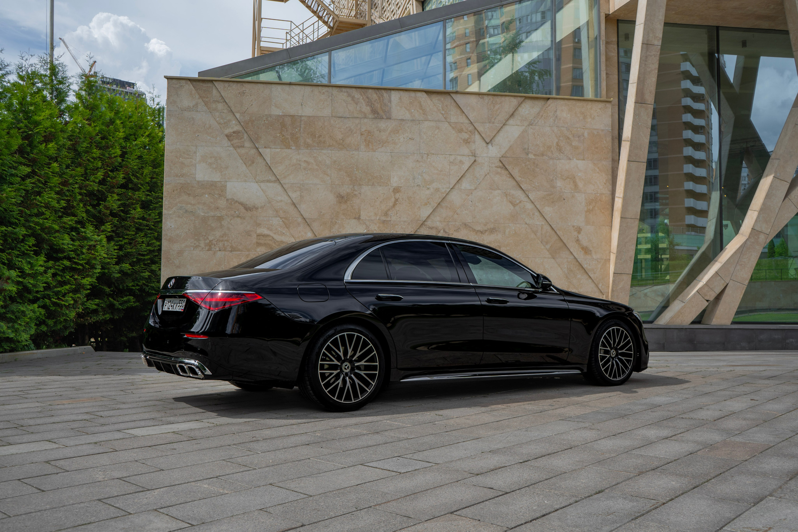 Mercedes S-class (W223). Автомобильный фотограф Ногинск Денис Городок