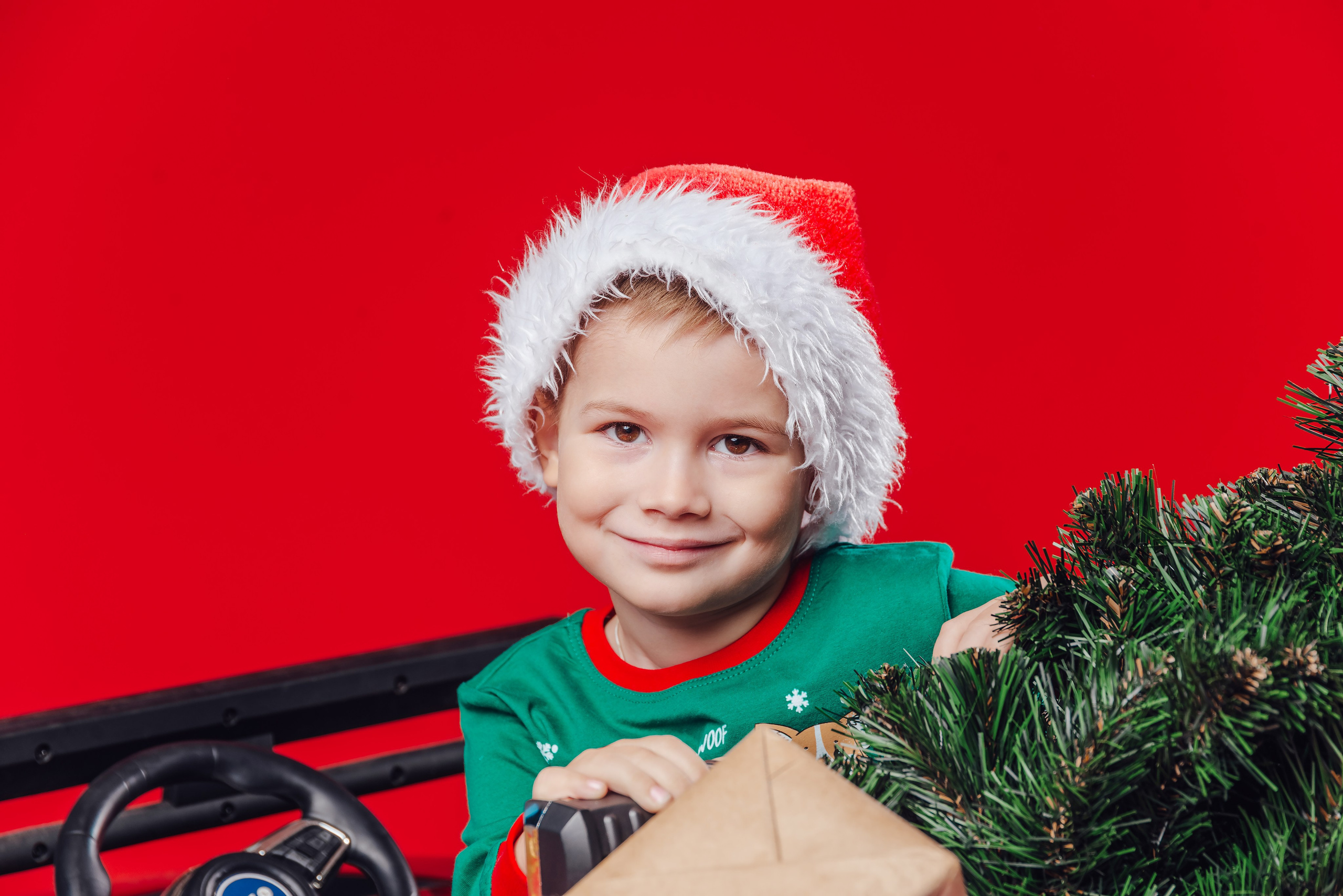 КРАСНЫЙ НОВЫЙ ГОД. Детский и семейный фотограф Катерина Мишина