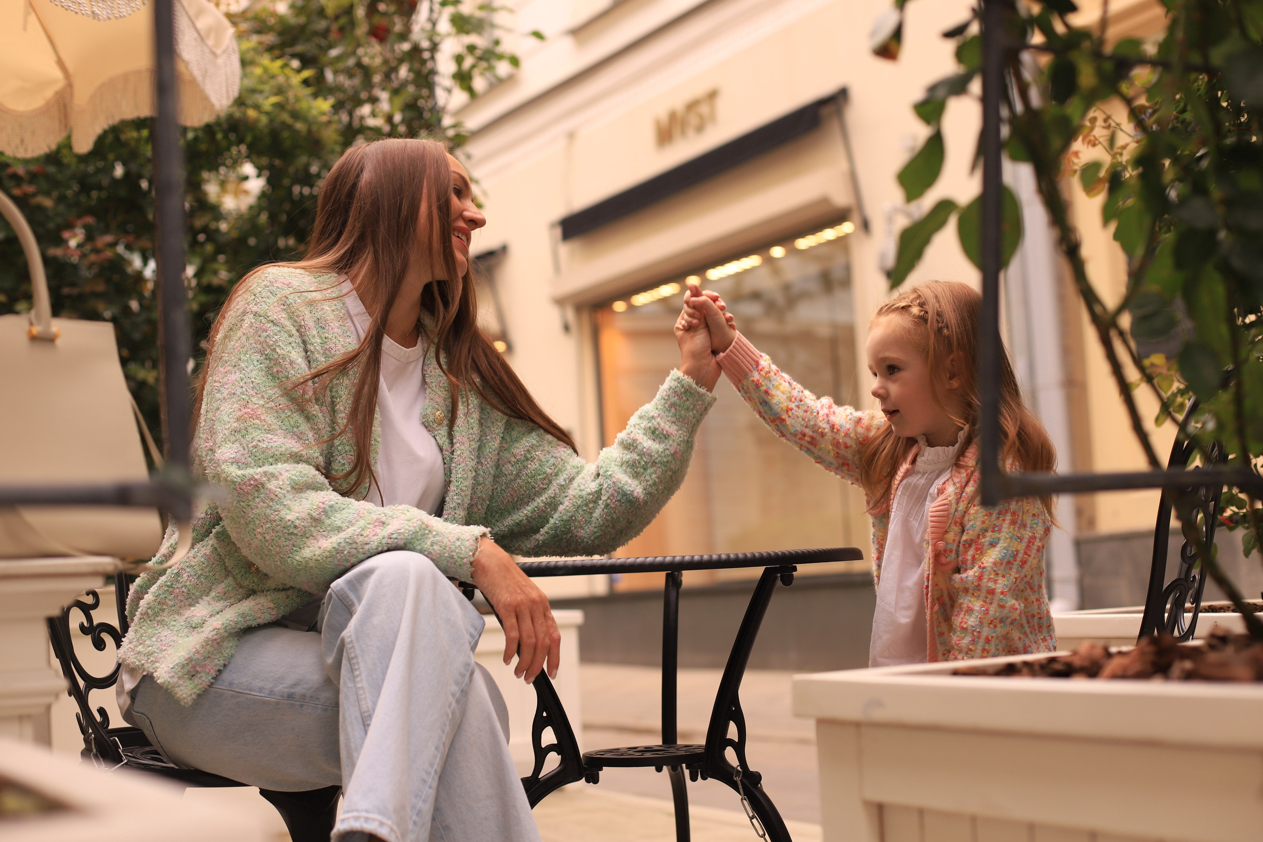 Прогулка Мама+дочка. Фотограф в Москве Елена Дроботя
