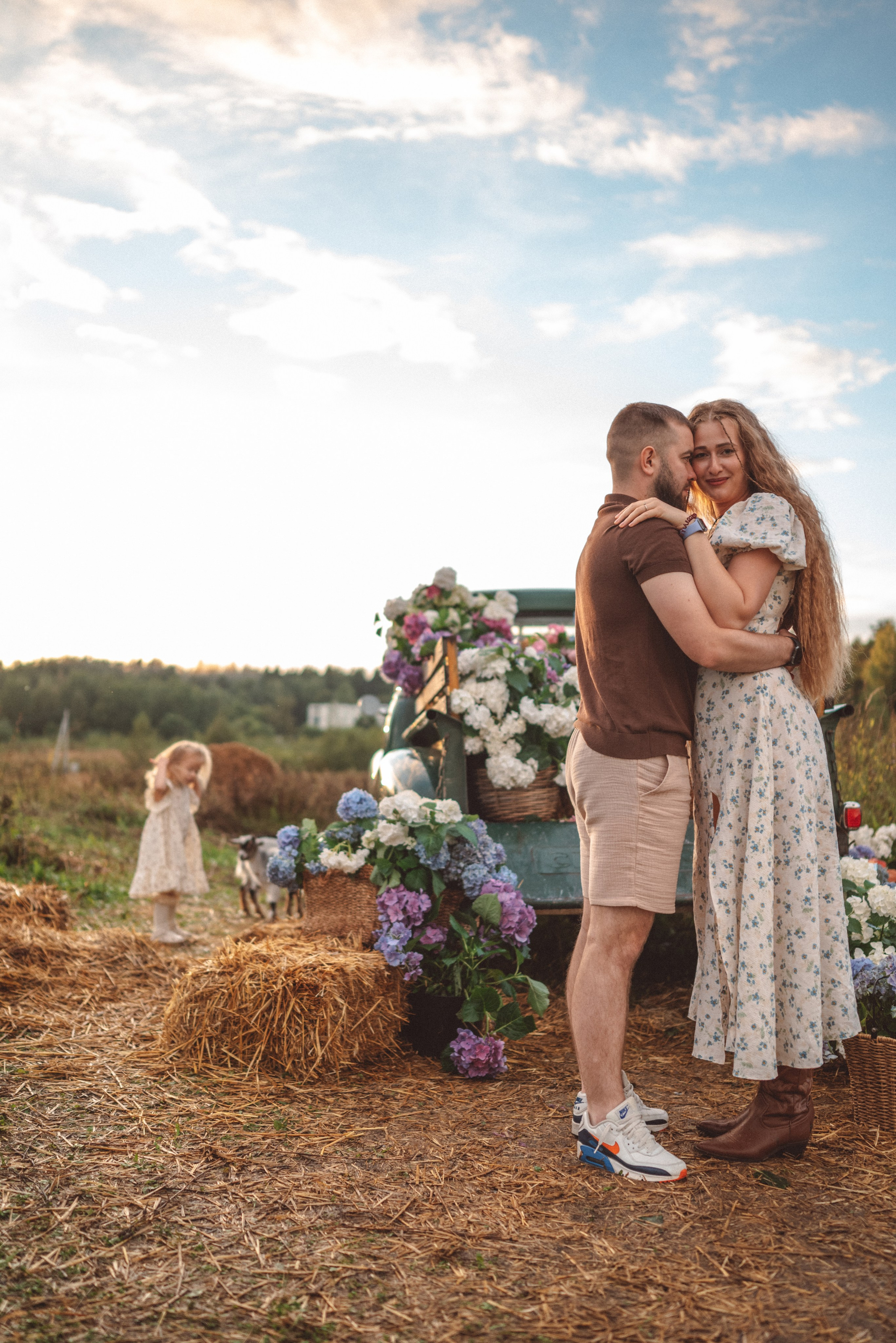 Гортензии. Семейный и детский фотограф в Москве Князева Диана