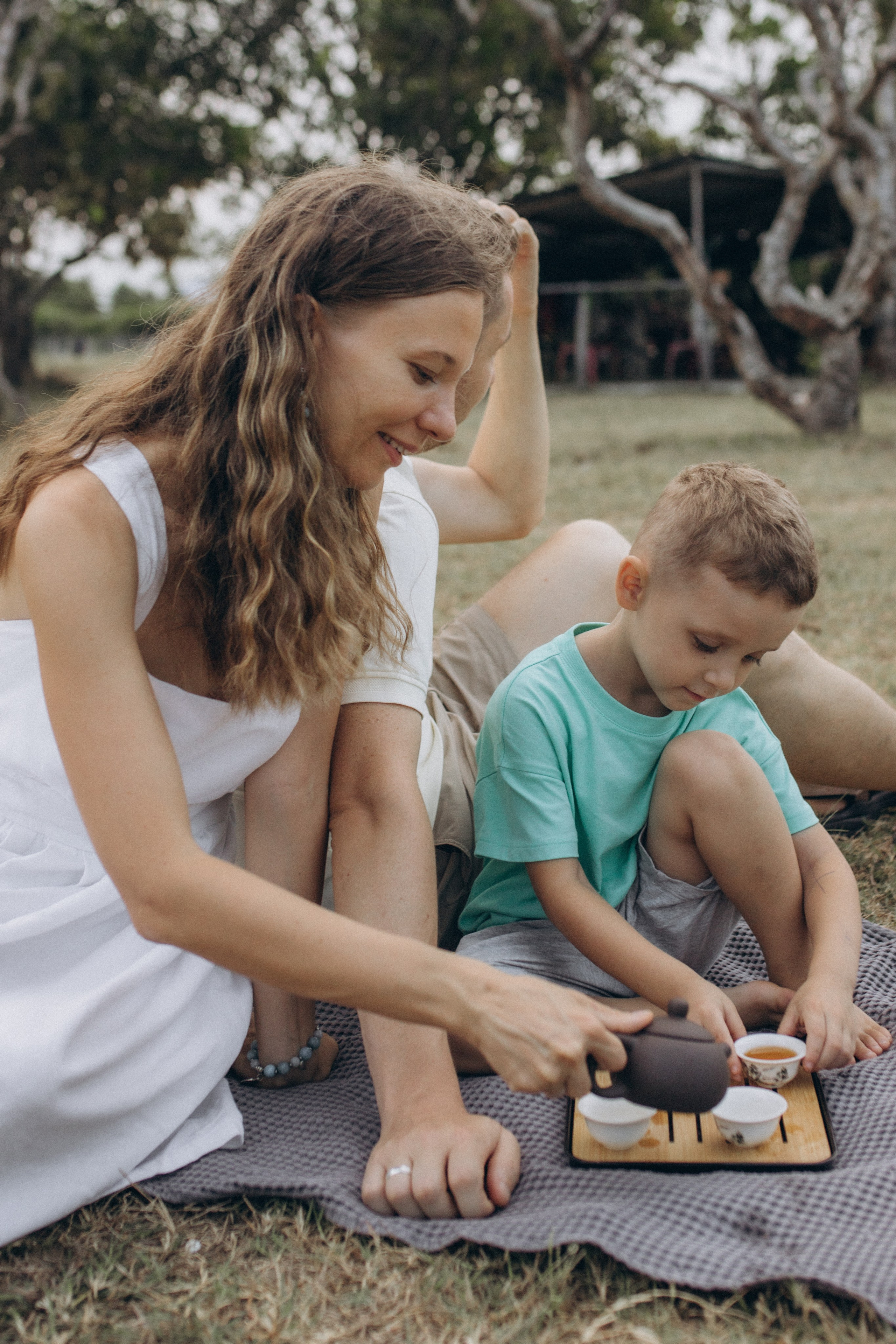 Семья Пискаревых в манго саду.Нячанг. Главная