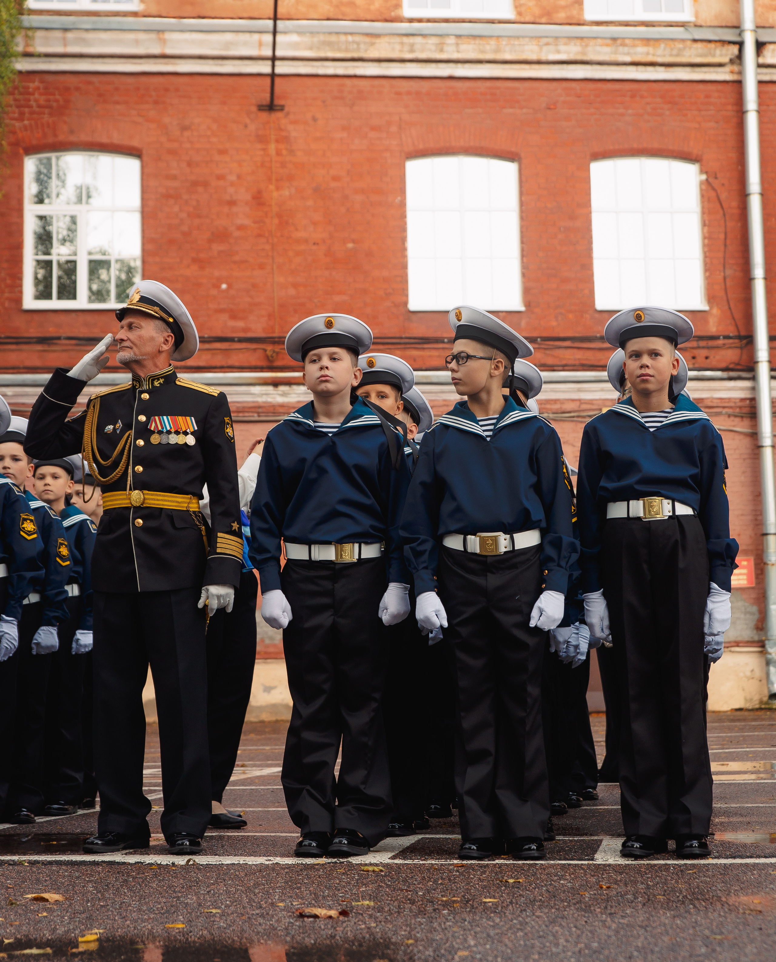 Кадетский корпус. Линейка. Фотограф в Кронштадте и Санкт-Петербурге Анастасия Коваленко