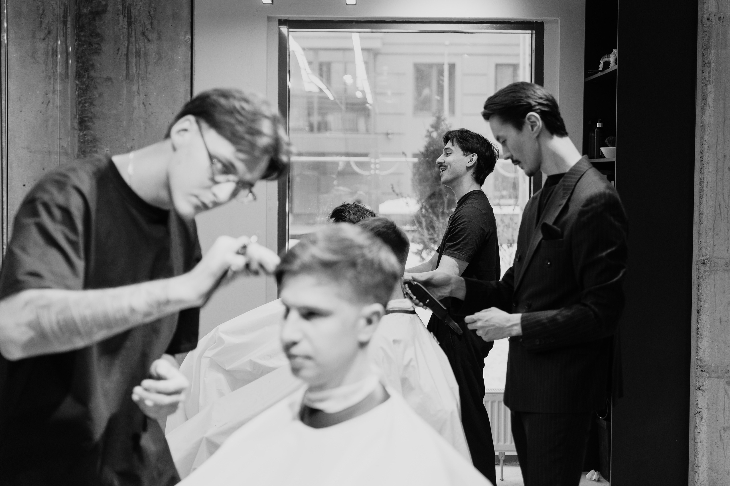 Base | открытие барбершопа. Showbiz | Fashion | Reportage