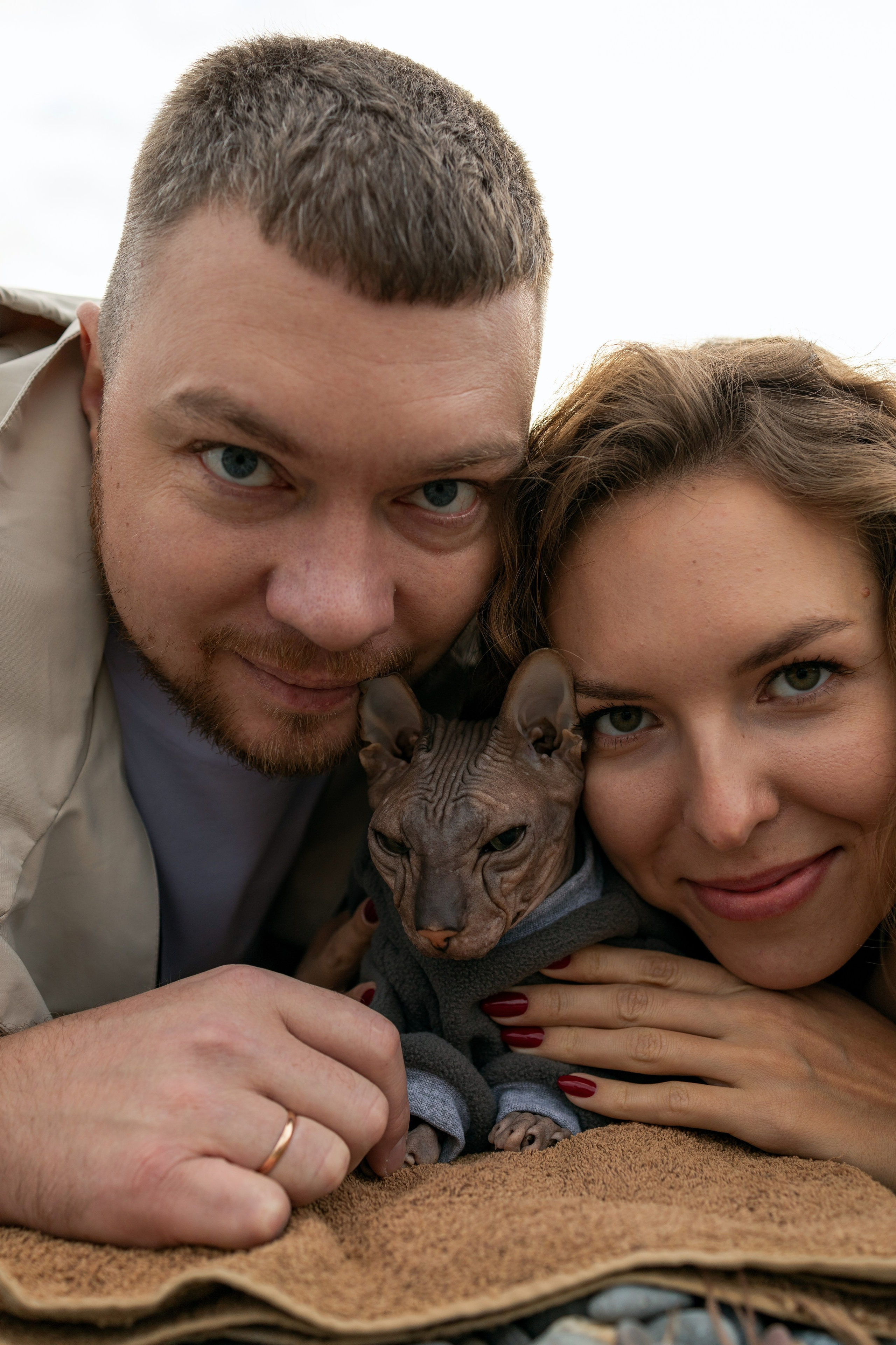 Пётр, Мария и кот Рич. Портретный фотограф и Love story в Сочи