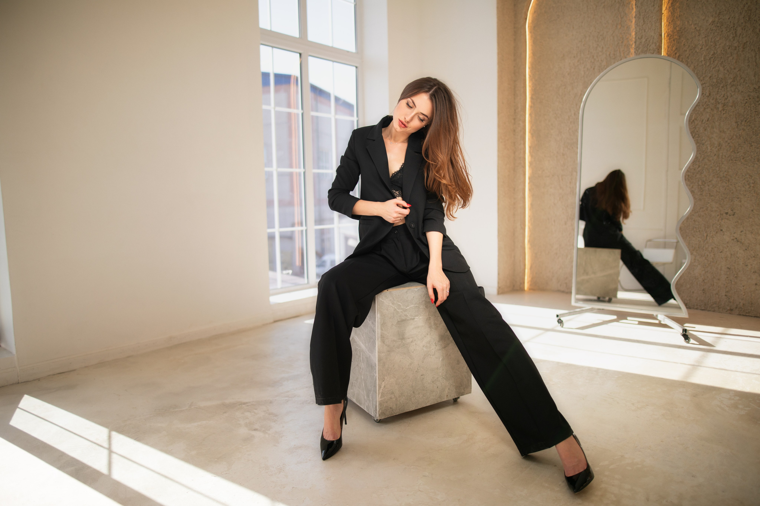 Съемка с Анастасией в интерьерной студии в формате для «себя»