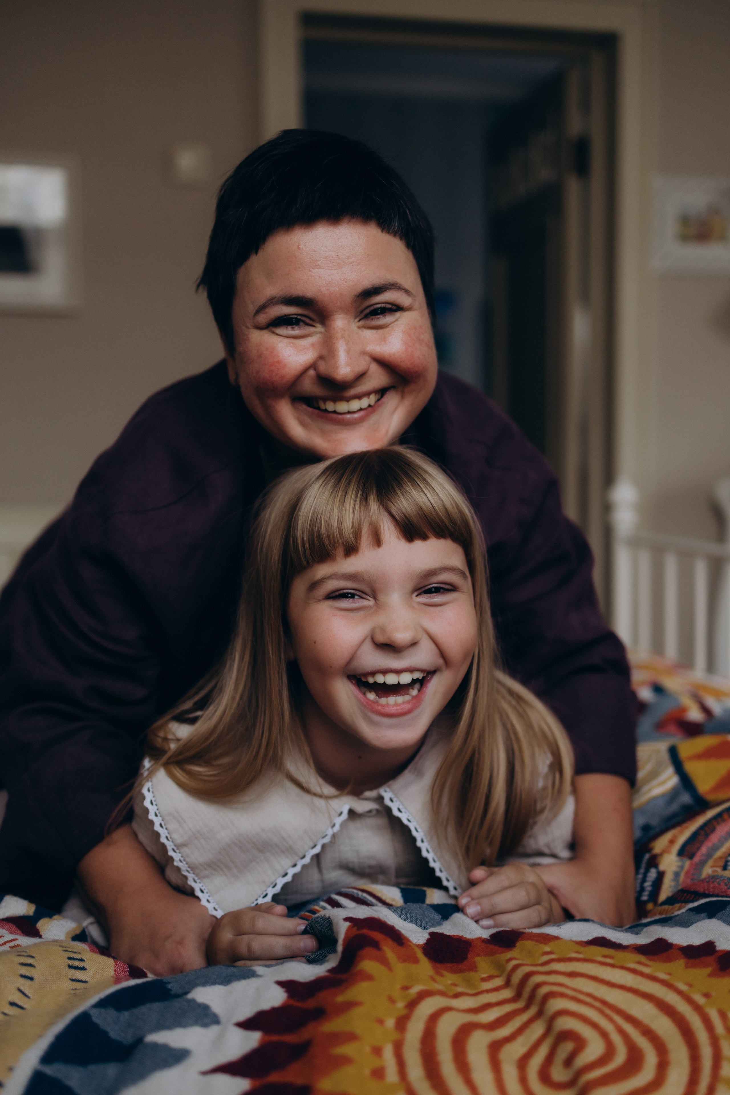 Домашняя семейная фотосессия с детьми. Семейный фотограф в Москве и Люберцах Юлия Гуськова