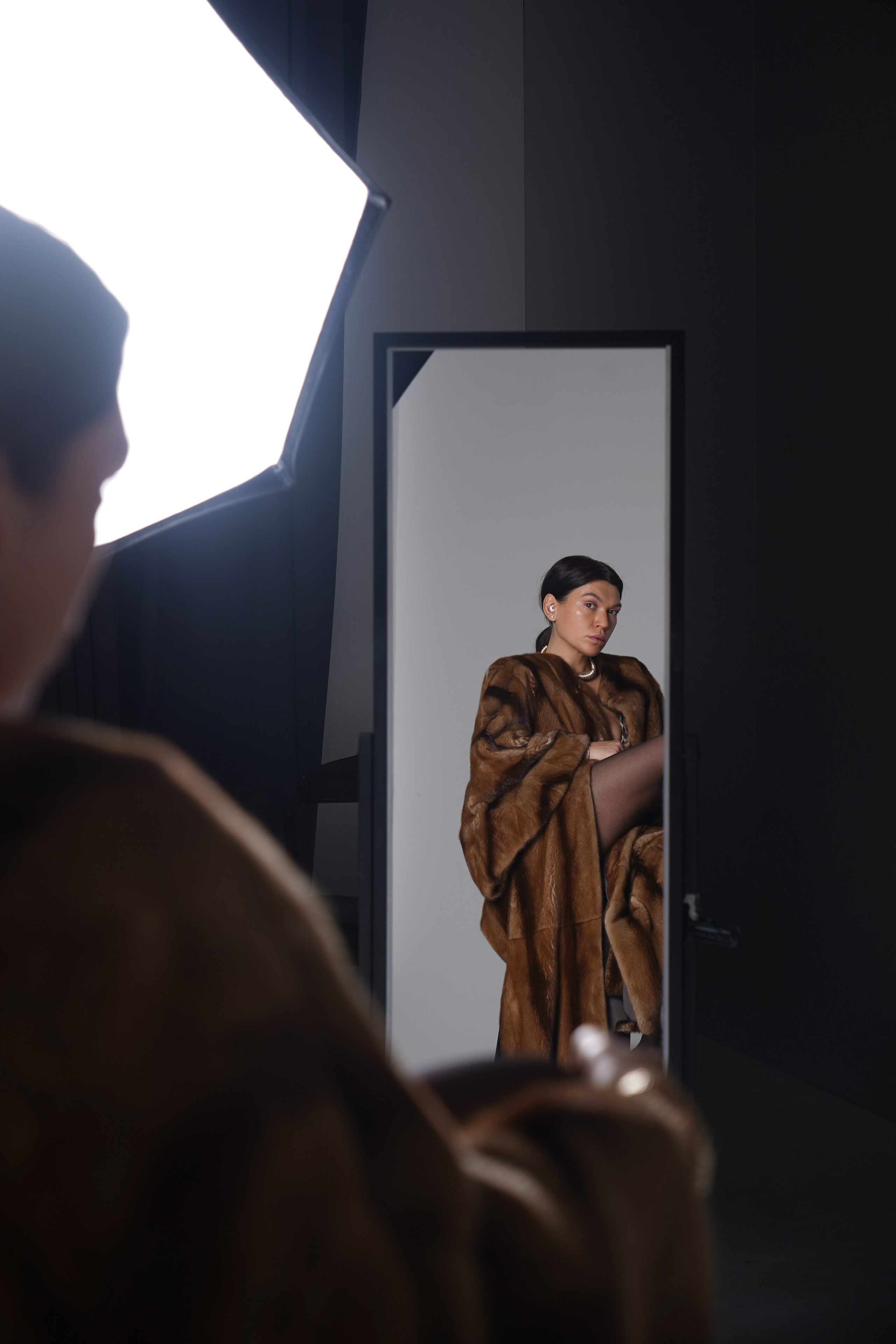 Фото на циклораме. Фотостудия СМЕНА. Анна, фотограф Москва, Зеленоград