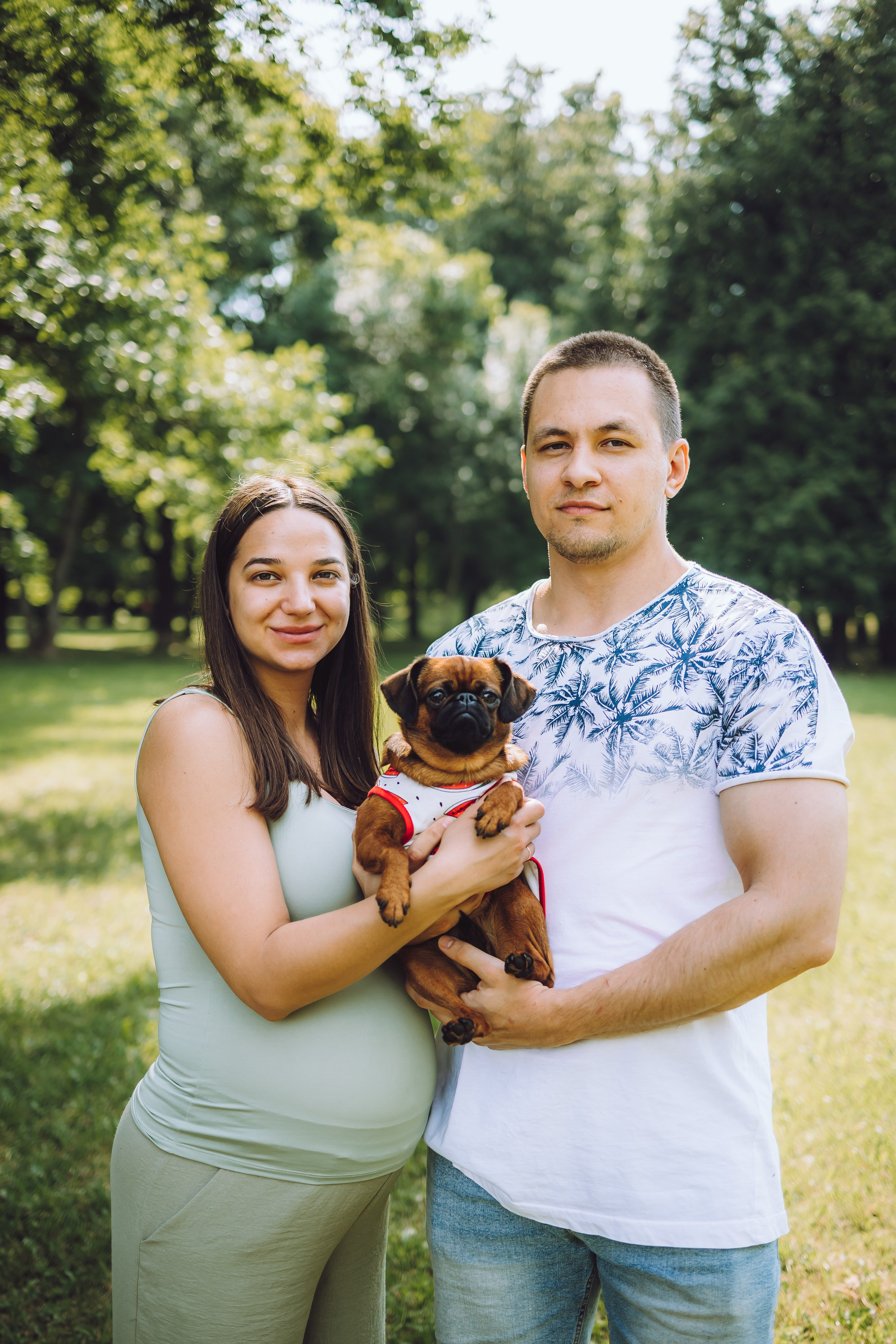 Griff-пикник. Семейный фотограф животных, анималист в Москве Екатерина Киреева