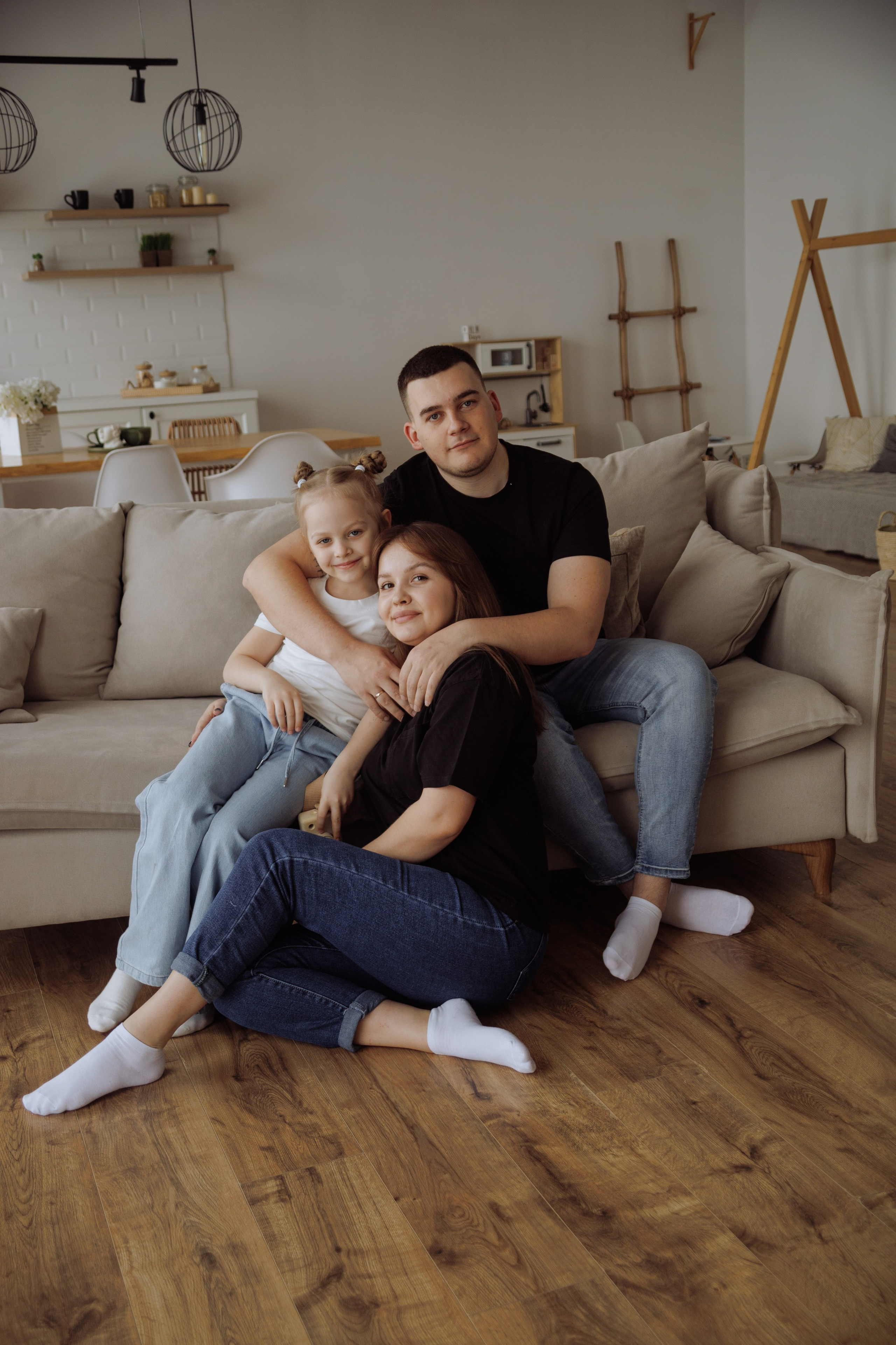 Ксюша с семьей. Женский и семейный фотограф в Томске Алиса Качан