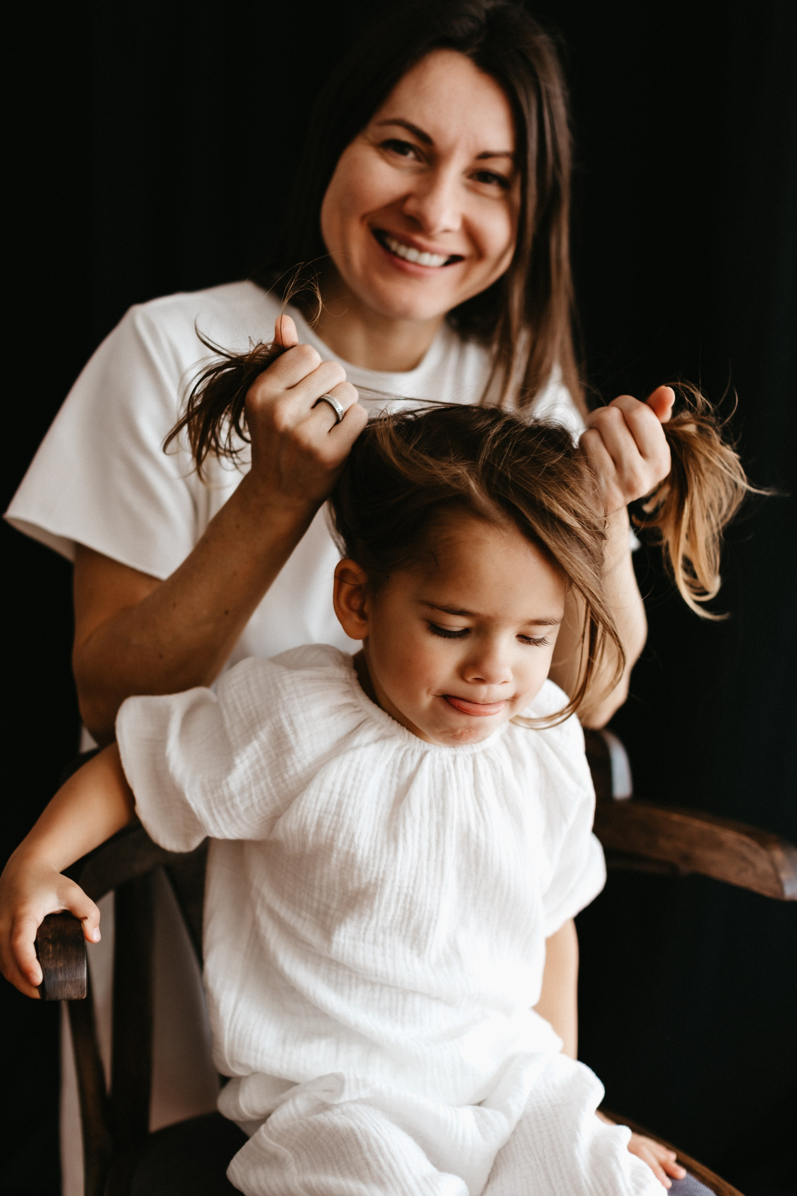 Мама и девочки. Евгения Пелипас