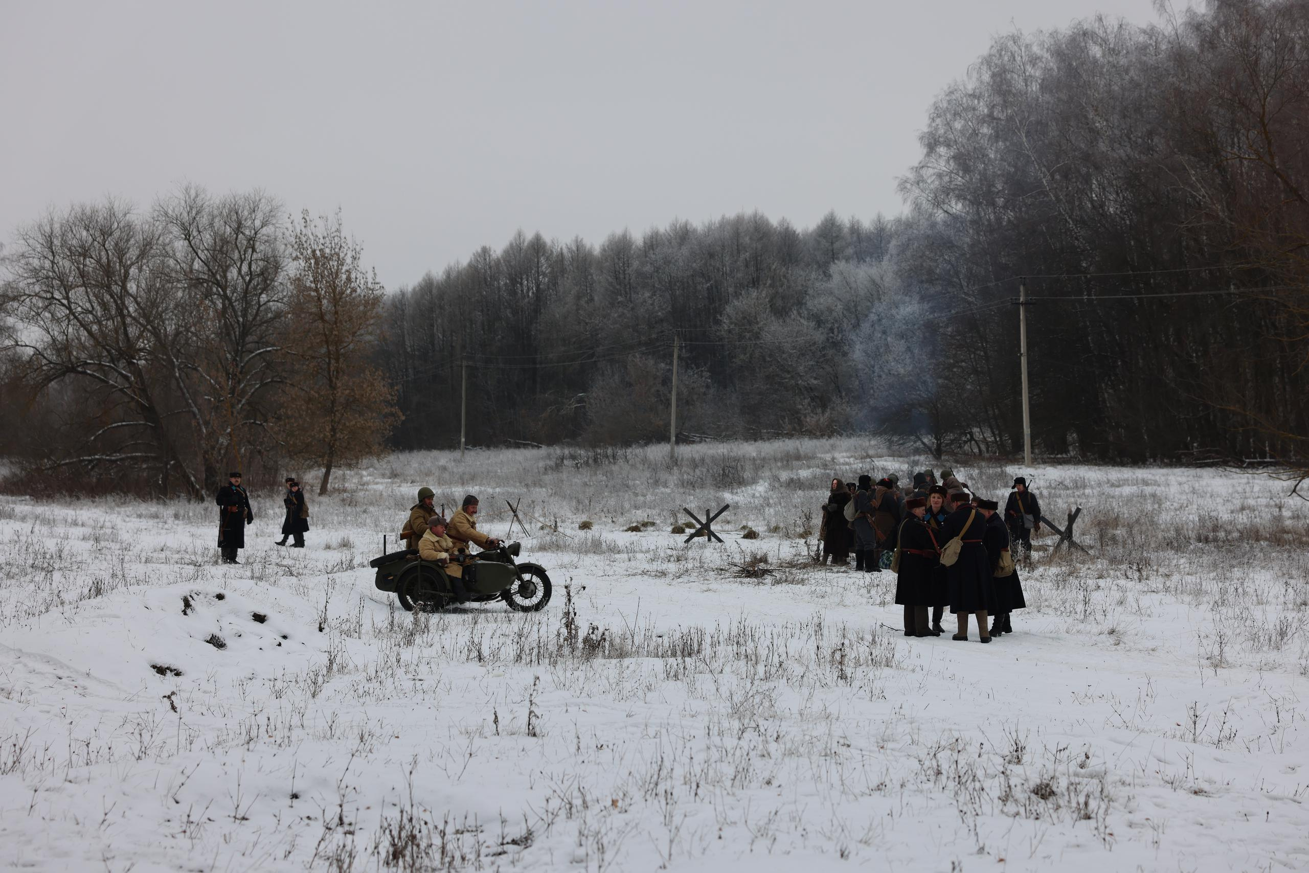 Бои за Венёв, реконструкция (полный репортаж, образец без ретуши!). Фотограф в Туле Крупский АнДРей. Фотостудия «КАДР71» в Туле