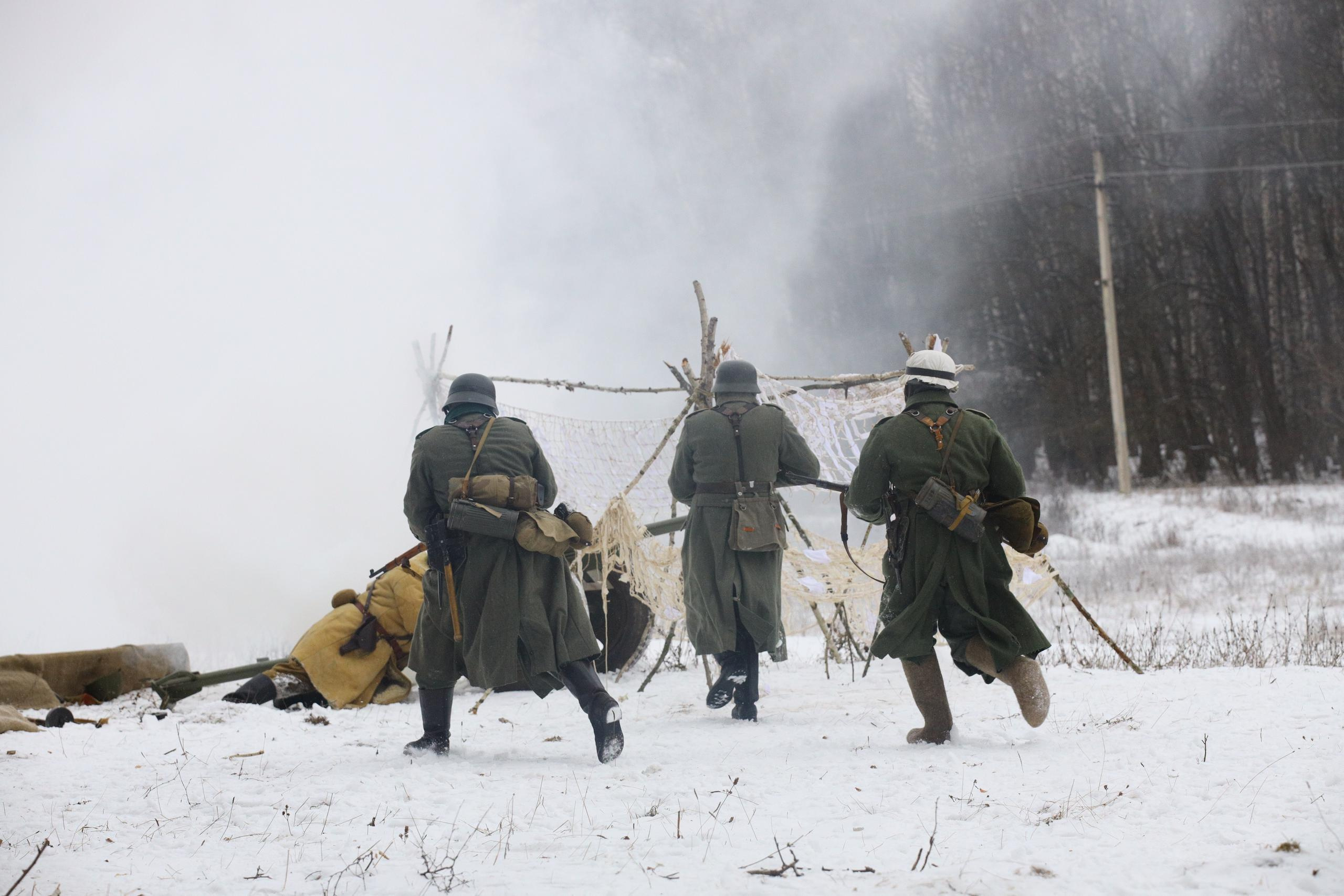 Бои за Венёв, реконструкция (полный репортаж, образец без ретуши!). Фотограф в Туле Крупский АнДРей. Фотостудия «КАДР71» в Туле