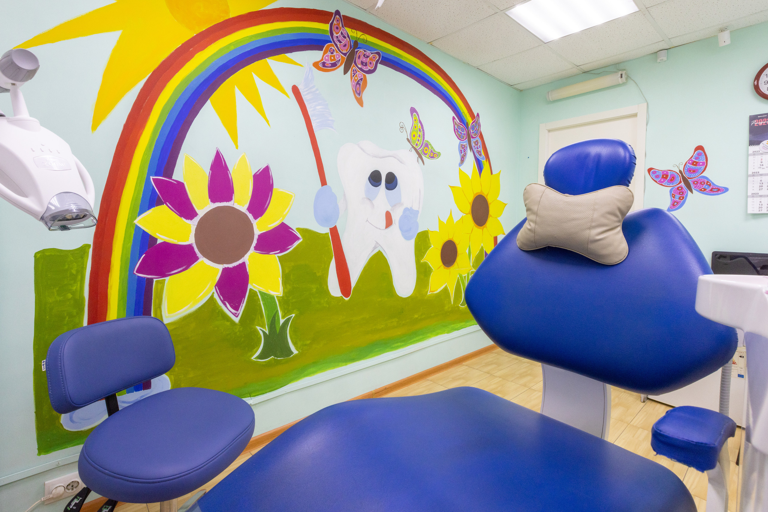 Интерьерная фотосъемка для детской стоматологии Радуга. Фотограф в Туле Крупский АнДРей. Фотостудия «КАДР71» в Туле