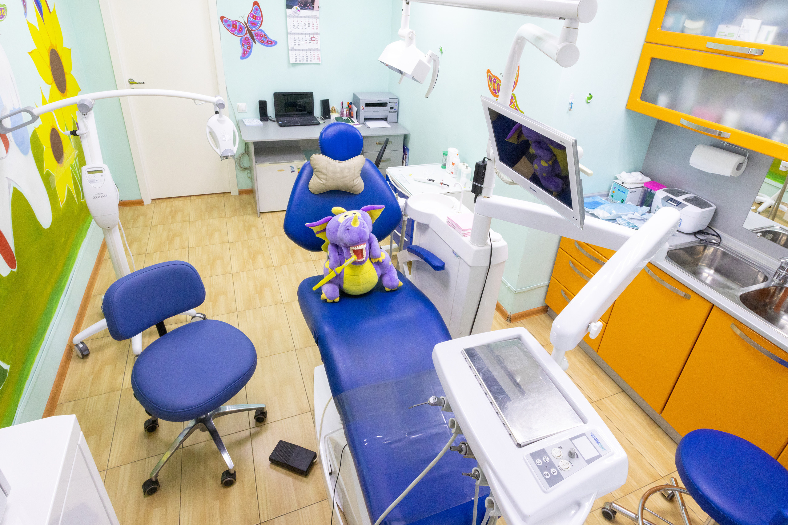 Интерьерная фотосъемка для детской стоматологии Радуга. Фотограф в Туле Крупский АнДРей. Фотостудия «КАДР71» в Туле