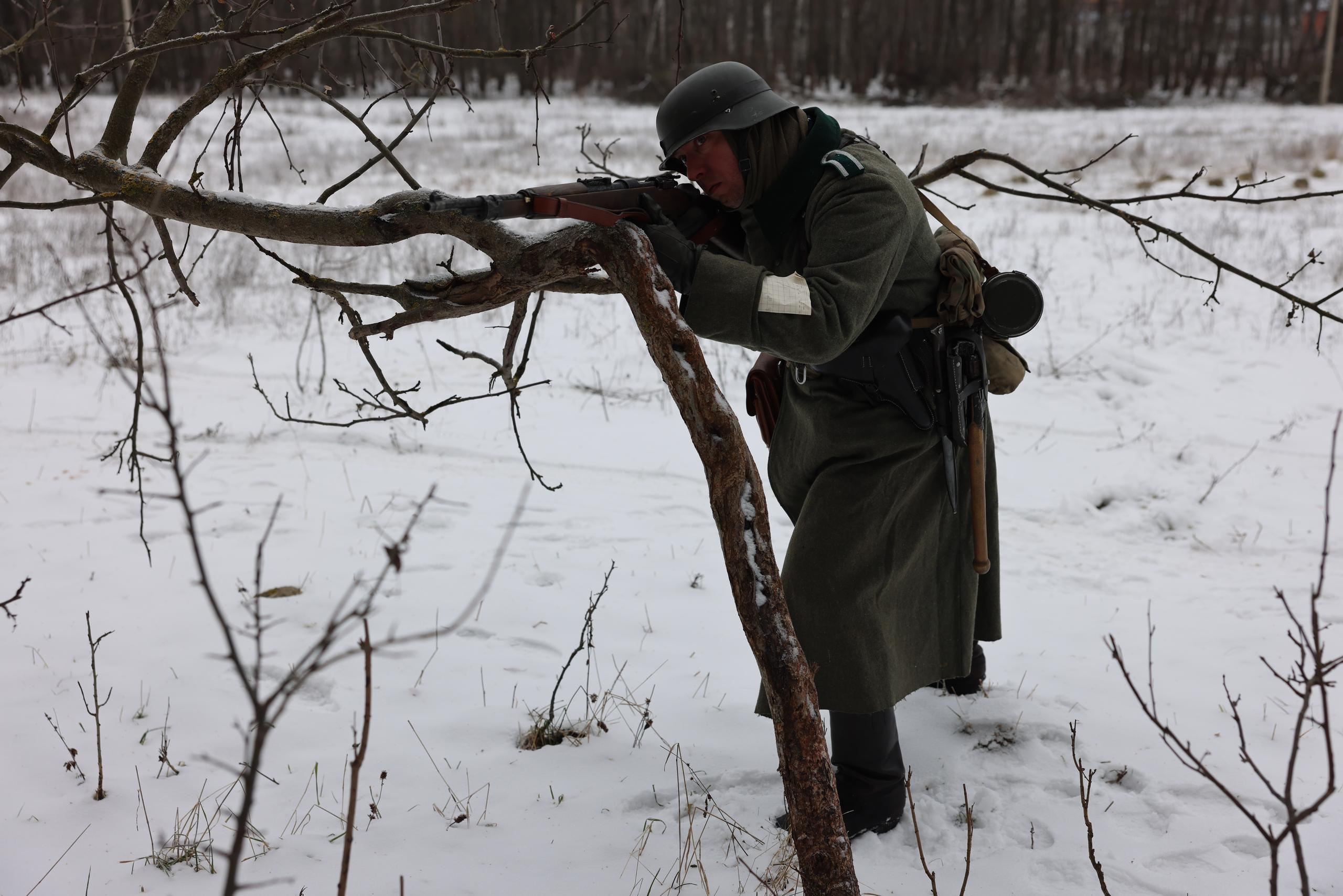 Бои за Венёв, реконструкция (полный репортаж, образец без ретуши!). Фотограф в Туле Крупский АнДРей. Фотостудия «КАДР71» в Туле