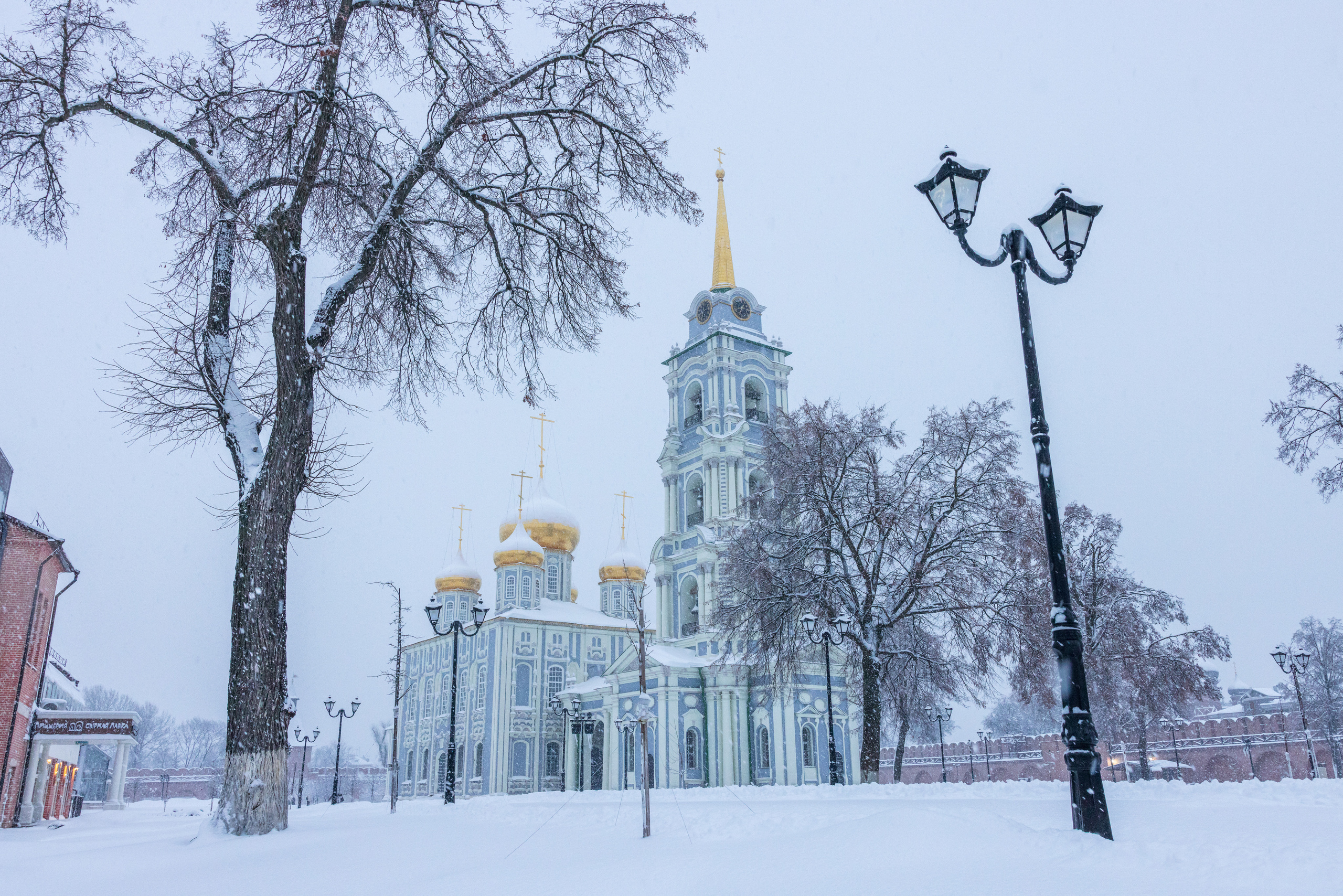 Тульский кремль после снегопада 16 декабря 2022 года. Фотограф в Туле Крупский АнДРей. Фотостудия «КАДР71» в Туле