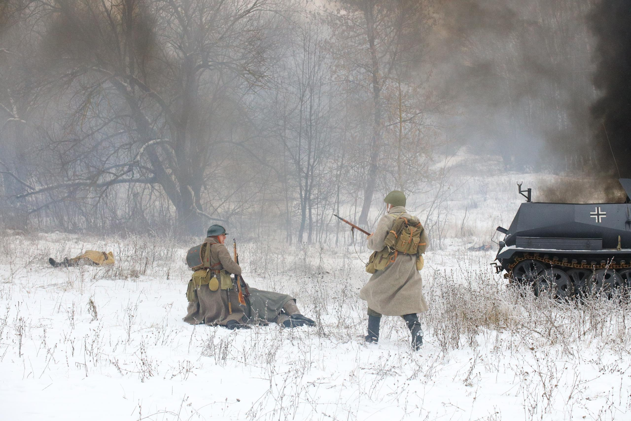 Бои за Венёв, реконструкция (полный репортаж, образец без ретуши!). Фотограф в Туле Крупский АнДРей. Фотостудия «КАДР71» в Туле