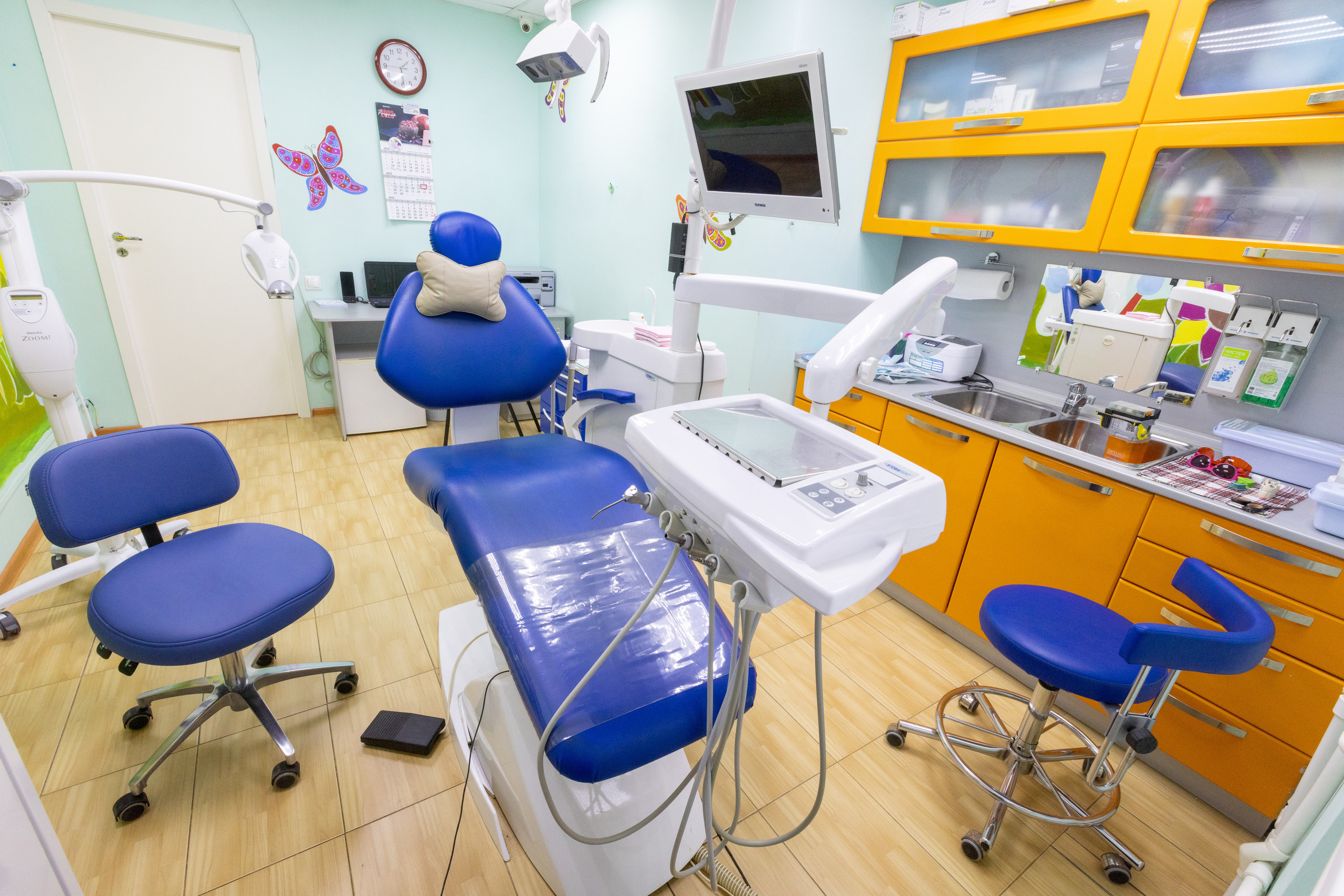 Интерьерная фотосъемка для детской стоматологии Радуга. Фотограф в Туле Крупский АнДРей. Фотостудия «КАДР71» в Туле