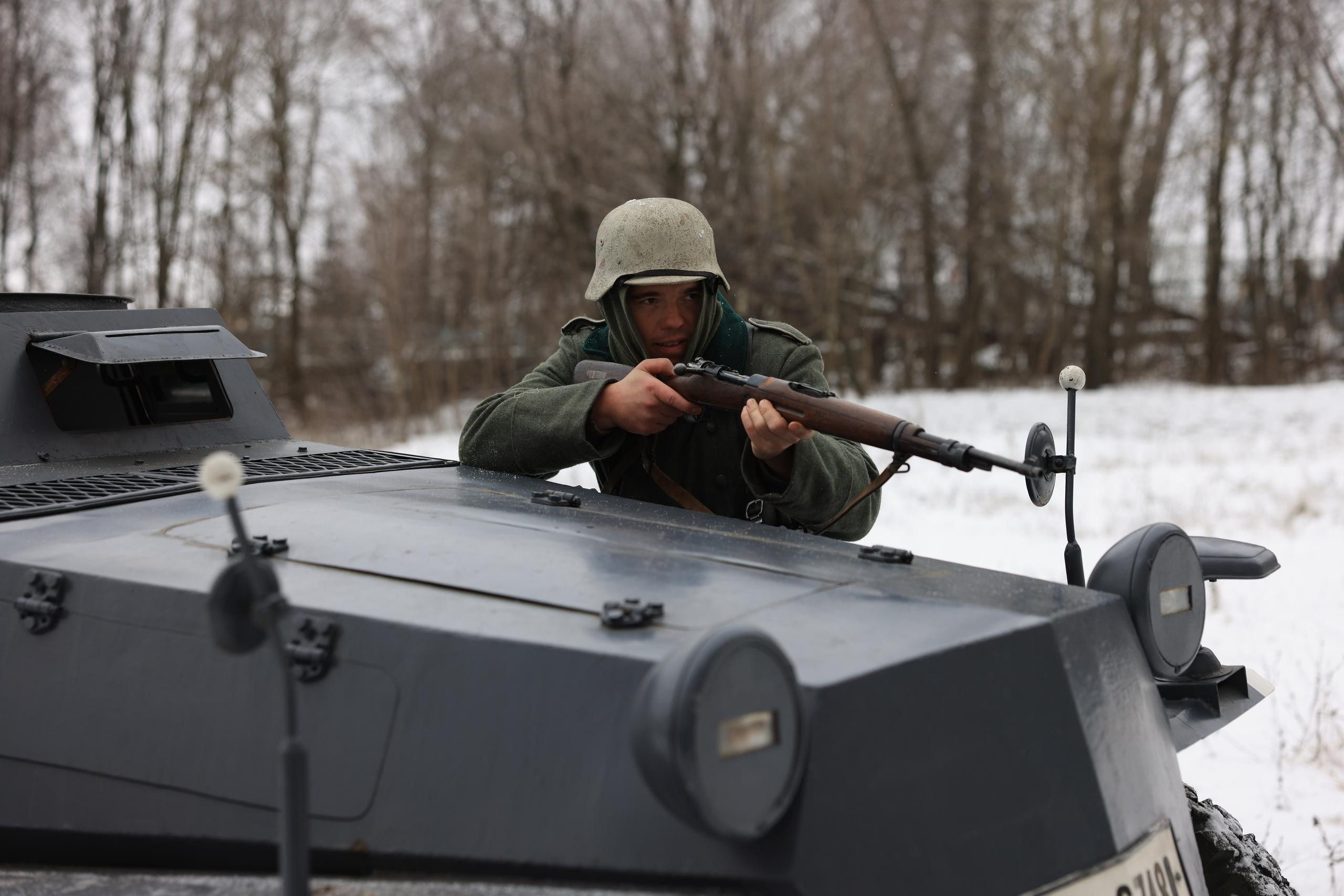 Бои за Венёв, реконструкция (полный репортаж, образец без ретуши!). Фотограф в Туле Крупский АнДРей. Фотостудия «КАДР71» в Туле