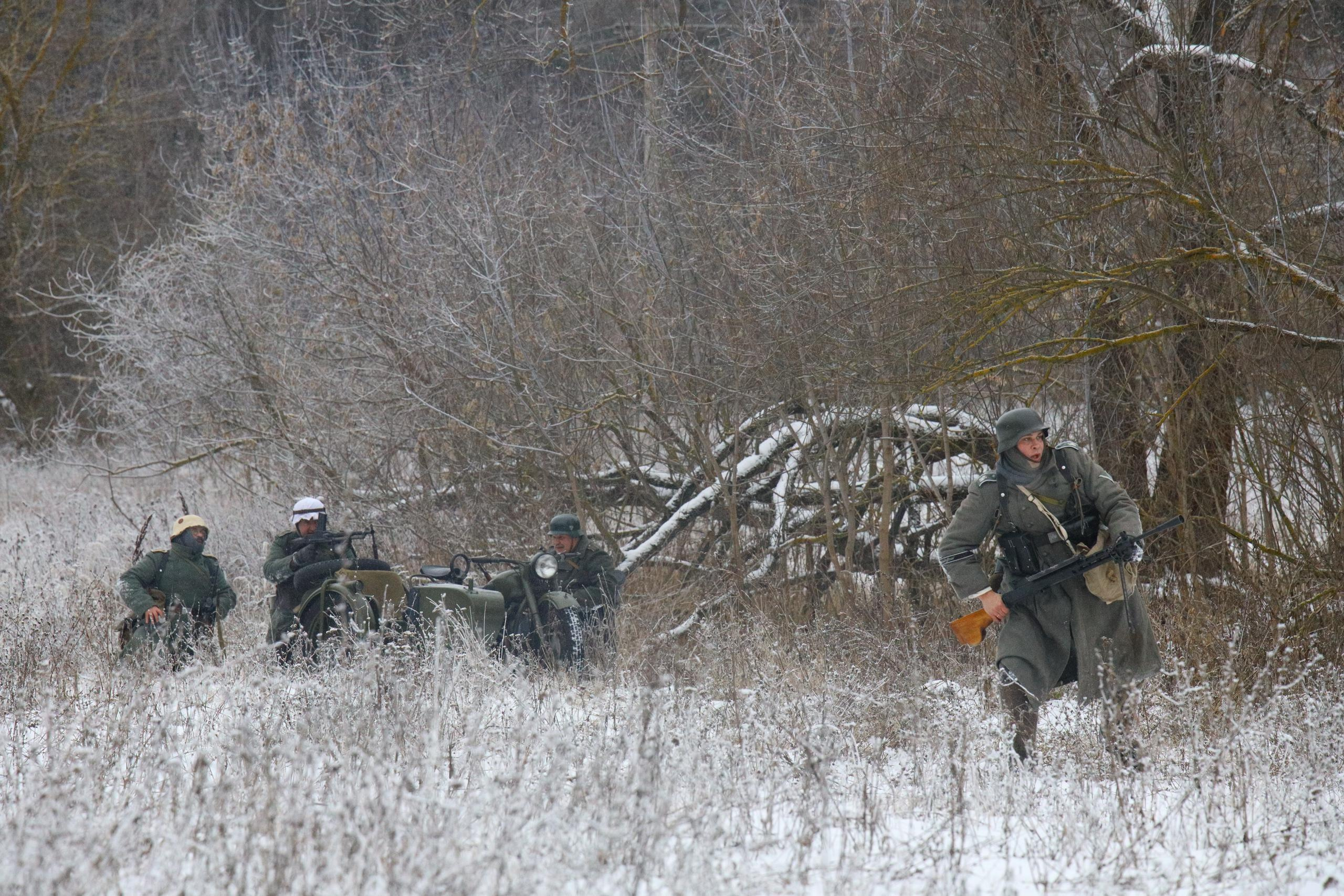 Бои за Венёв, реконструкция (полный репортаж, образец без ретуши!). Фотограф в Туле Крупский АнДРей. Фотостудия «КАДР71» в Туле
