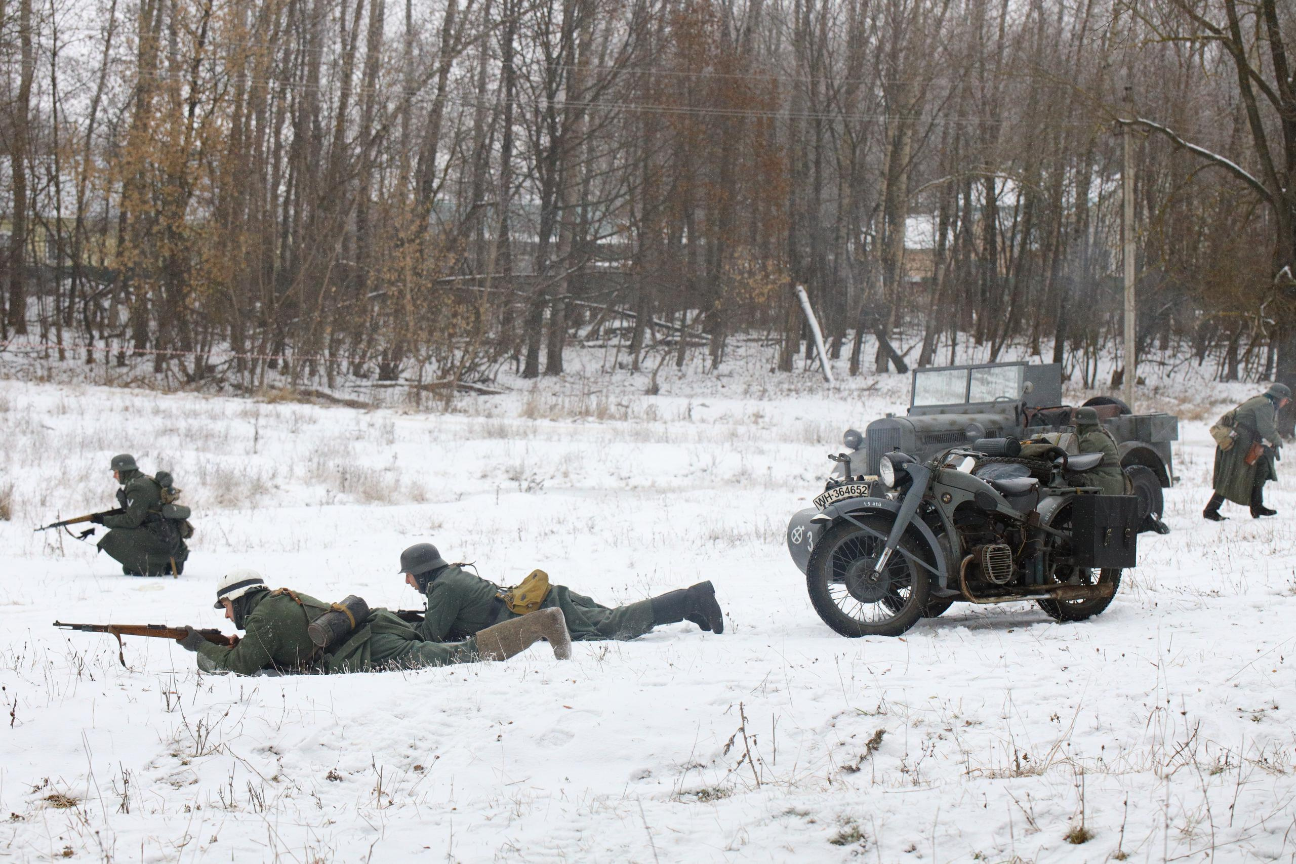 Бои за Венёв, реконструкция (полный репортаж, образец без ретуши!). Фотограф в Туле Крупский АнДРей. Фотостудия «КАДР71» в Туле