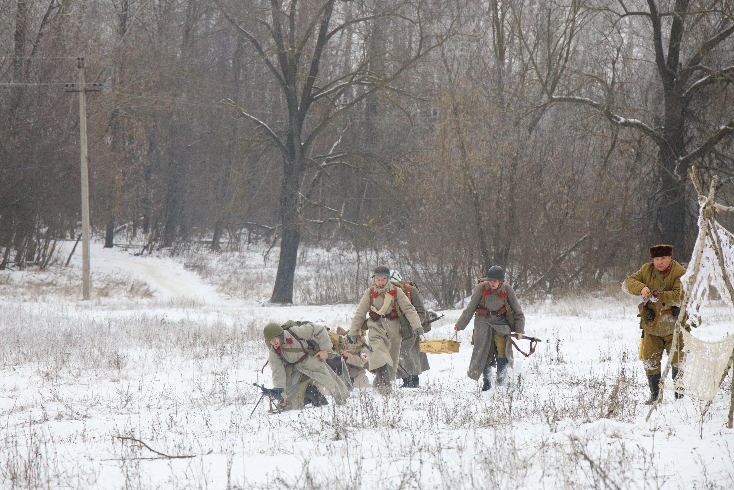 Бои за Венёв, реконструкция (полный репортаж, образец без ретуши!). Фотограф в Туле Крупский АнДРей. Фотостудия «КАДР71» в Туле