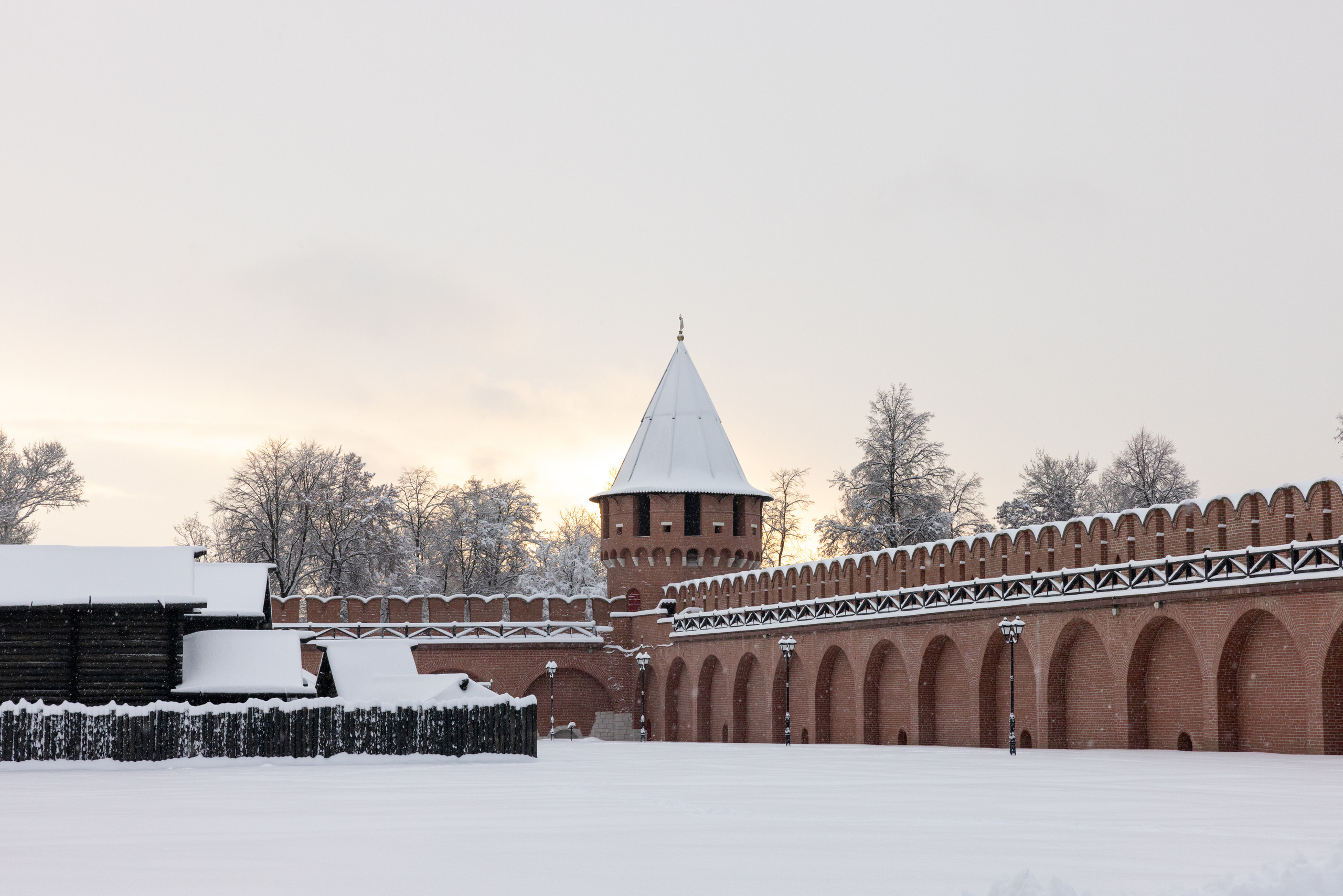 Тульский кремль после снегопада 16 декабря 2022 года. Фотограф в Туле Крупский АнДРей. Фотостудия «КАДР71» в Туле