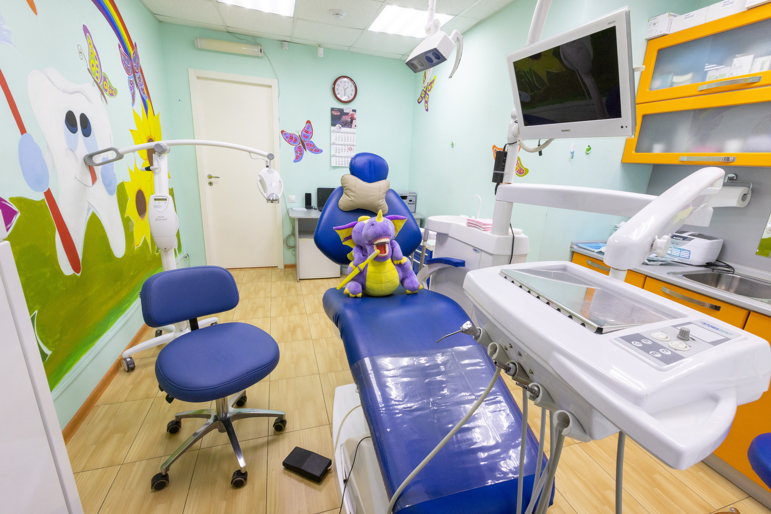 Интерьерная фотосъемка для детской стоматологии Радуга. Фотограф в Туле Крупский АнДРей. Фотостудия «КАДР71» в Туле