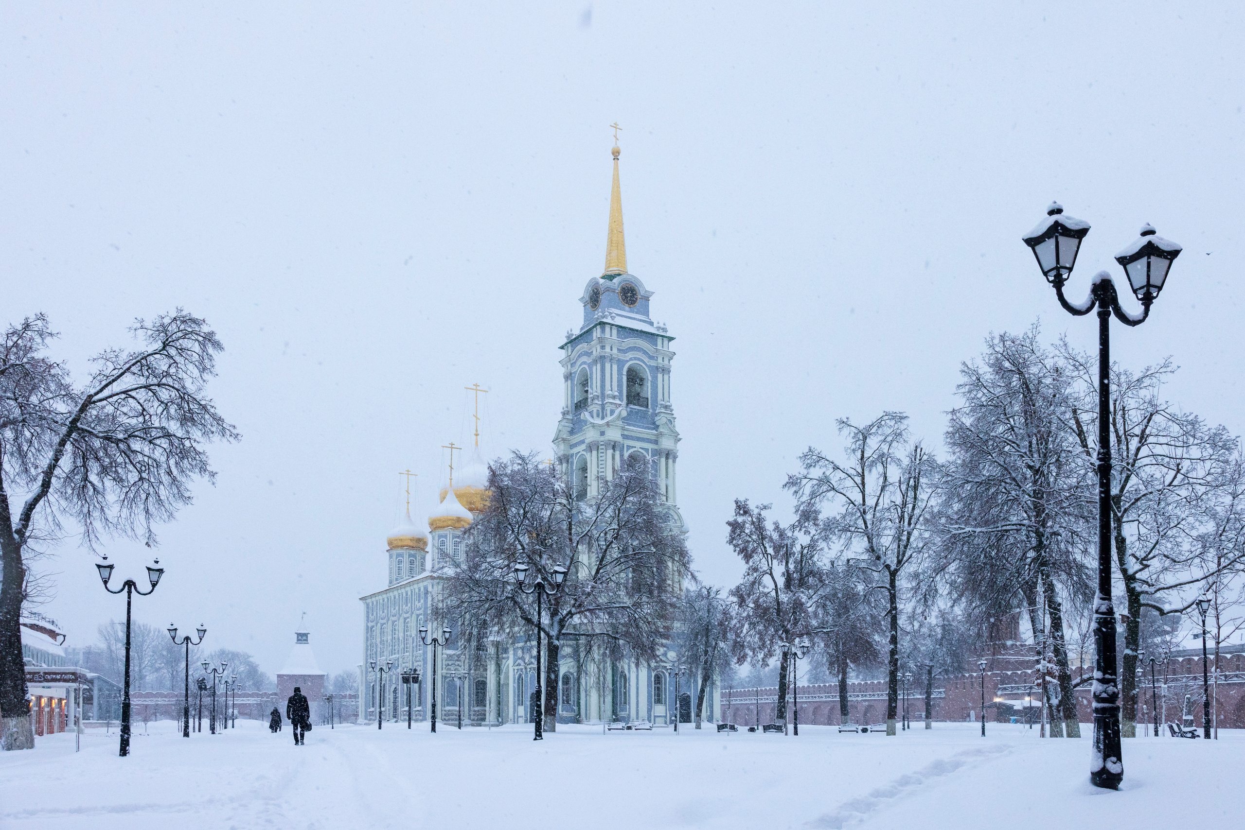 Тульский кремль после снегопада 16 декабря 2022 года. Фотограф в Туле Крупский АнДРей. Фотостудия «КАДР71» в Туле