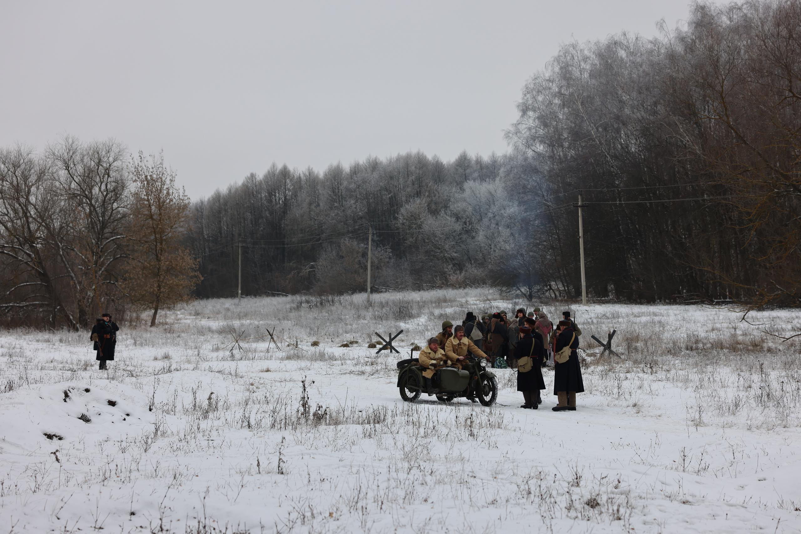 Бои за Венёв, реконструкция (полный репортаж, образец без ретуши!). Фотограф в Туле Крупский АнДРей. Фотостудия «КАДР71» в Туле