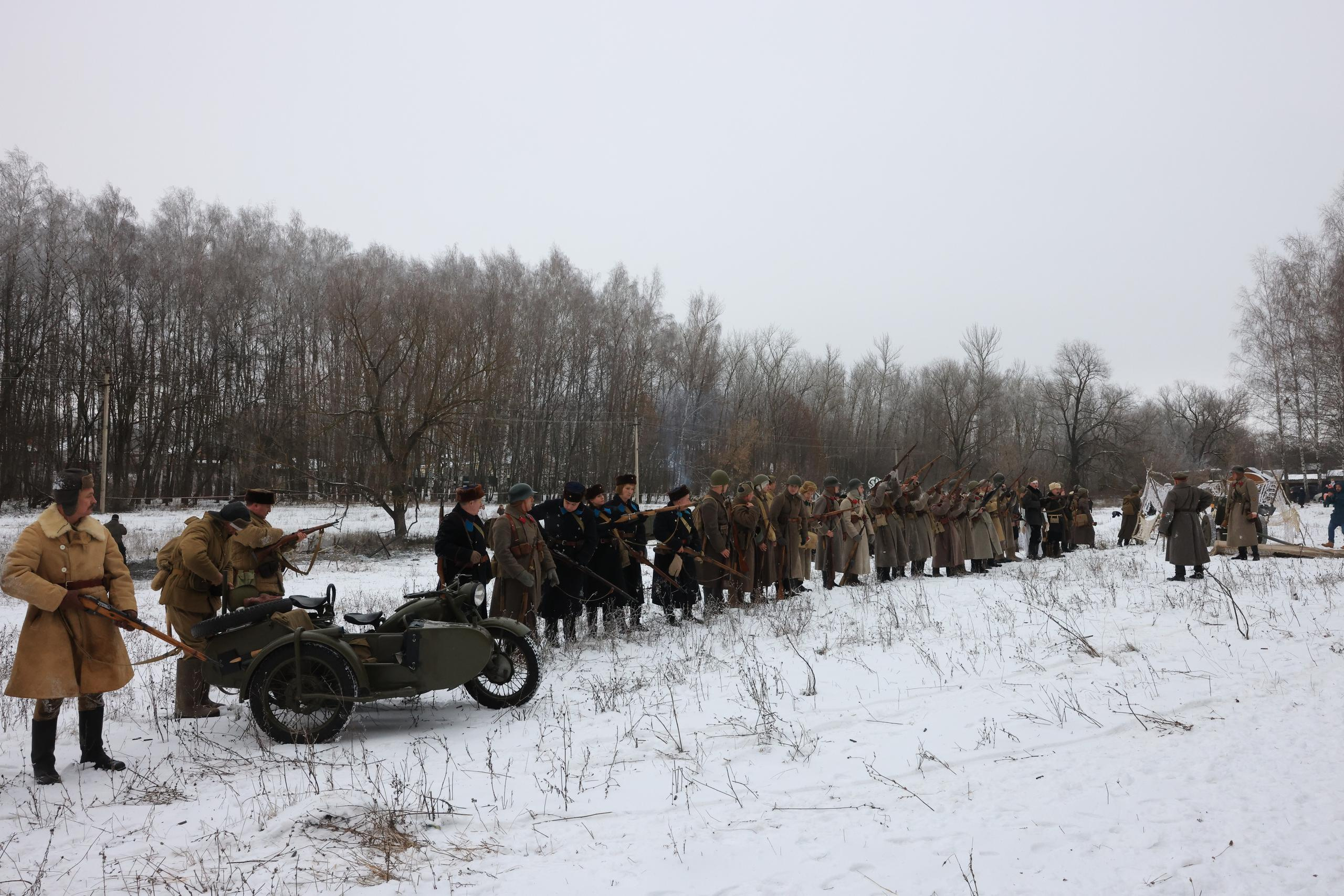 Бои за Венёв, реконструкция (полный репортаж, образец без ретуши!). Фотограф в Туле Крупский АнДРей. Фотостудия «КАДР71» в Туле