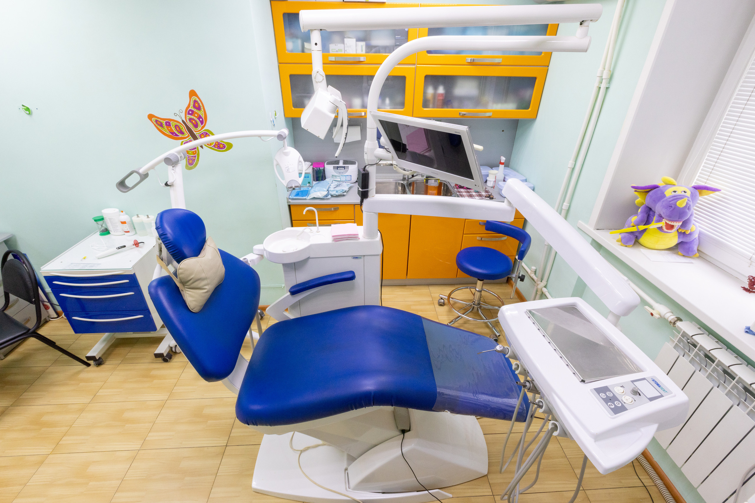Интерьерная фотосъемка для детской стоматологии Радуга. Фотограф в Туле Крупский АнДРей. Фотостудия «КАДР71» в Туле