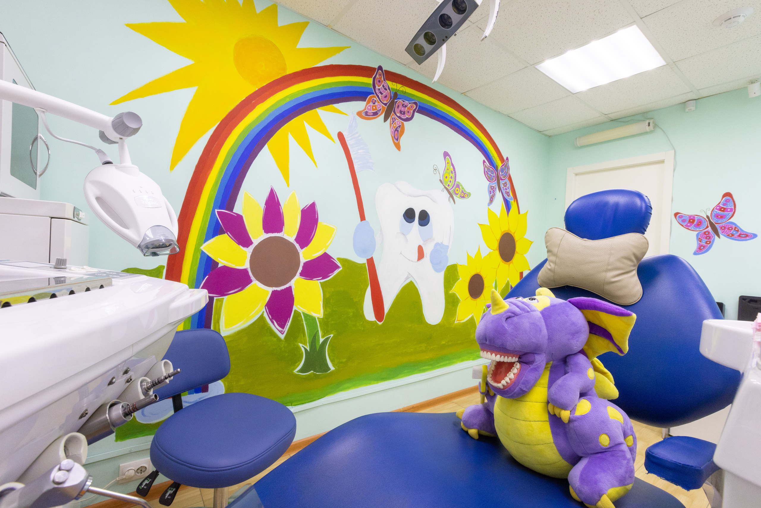 Интерьерная фотосъемка для детской стоматологии Радуга. Фотограф в Туле Крупский АнДРей. Фотостудия «КАДР71» в Туле