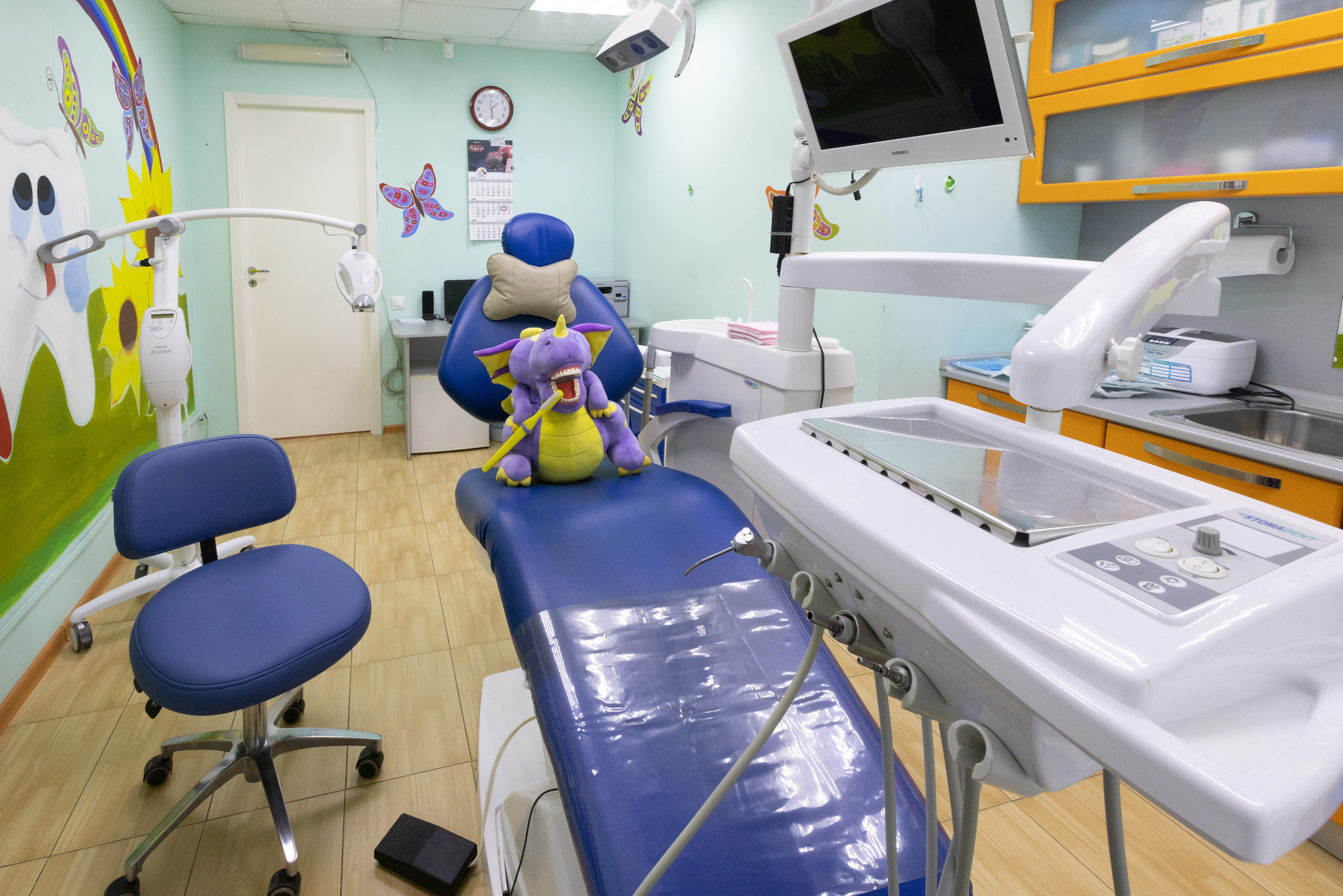 Интерьерная фотосъемка для детской стоматологии Радуга. Фотограф в Туле Крупский АнДРей. Фотостудия «КАДР71» в Туле