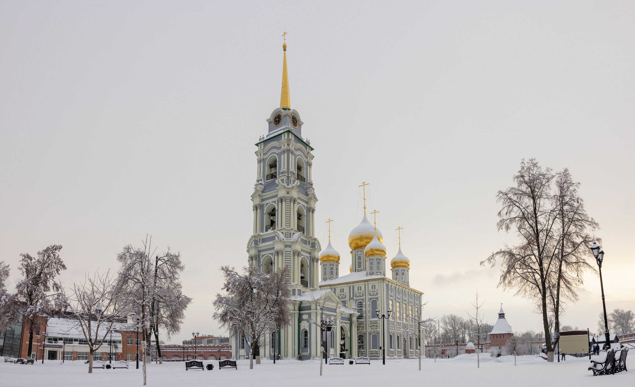 Тульский кремль после снегопада 16 декабря 2022 года. Фотограф в Туле Крупский АнДРей. Фотостудия «КАДР71» в Туле