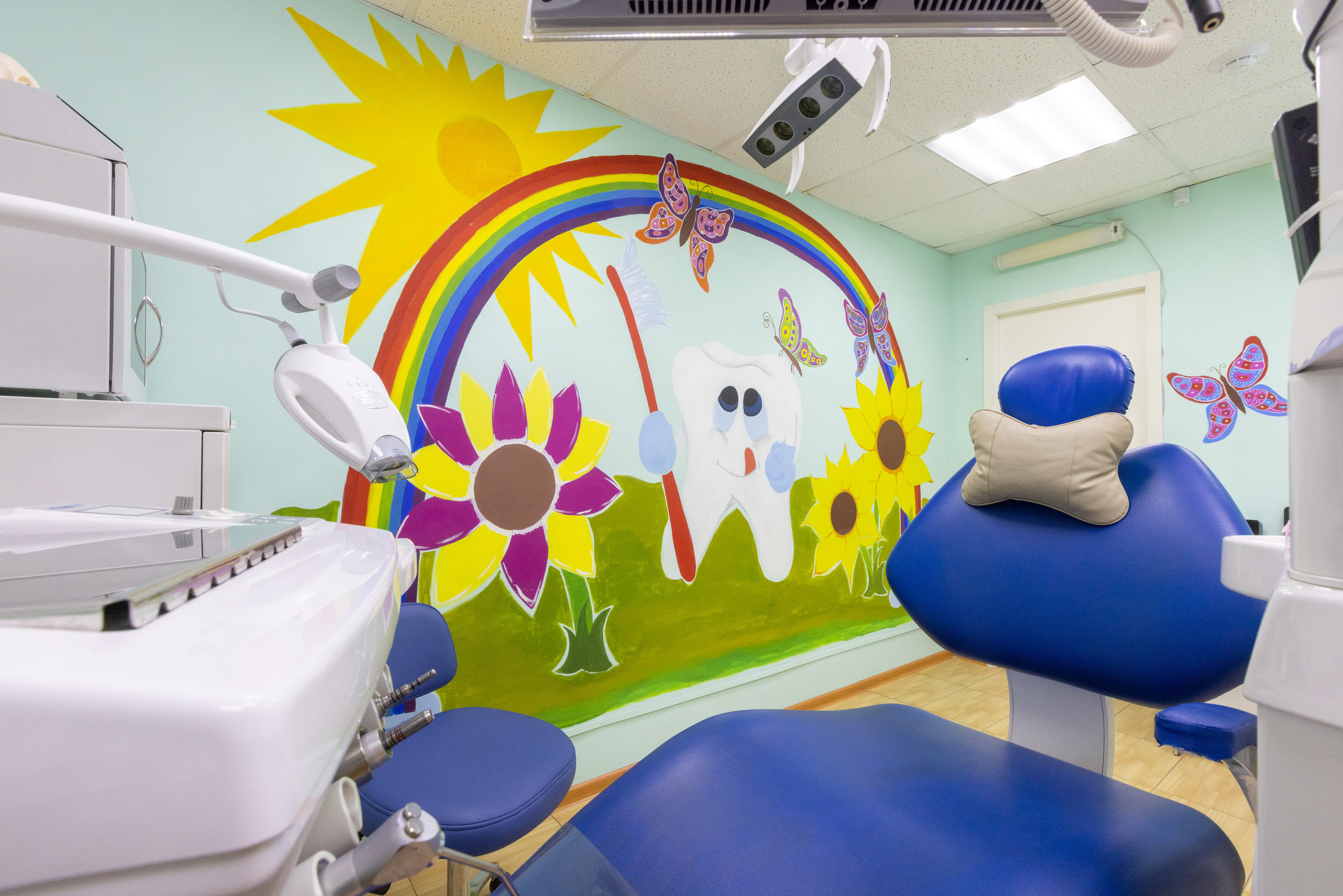 Интерьерная фотосъемка для детской стоматологии Радуга. Фотограф в Туле Крупский АнДРей. Фотостудия «КАДР71» в Туле